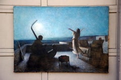 Large Orientalist Oil Painting