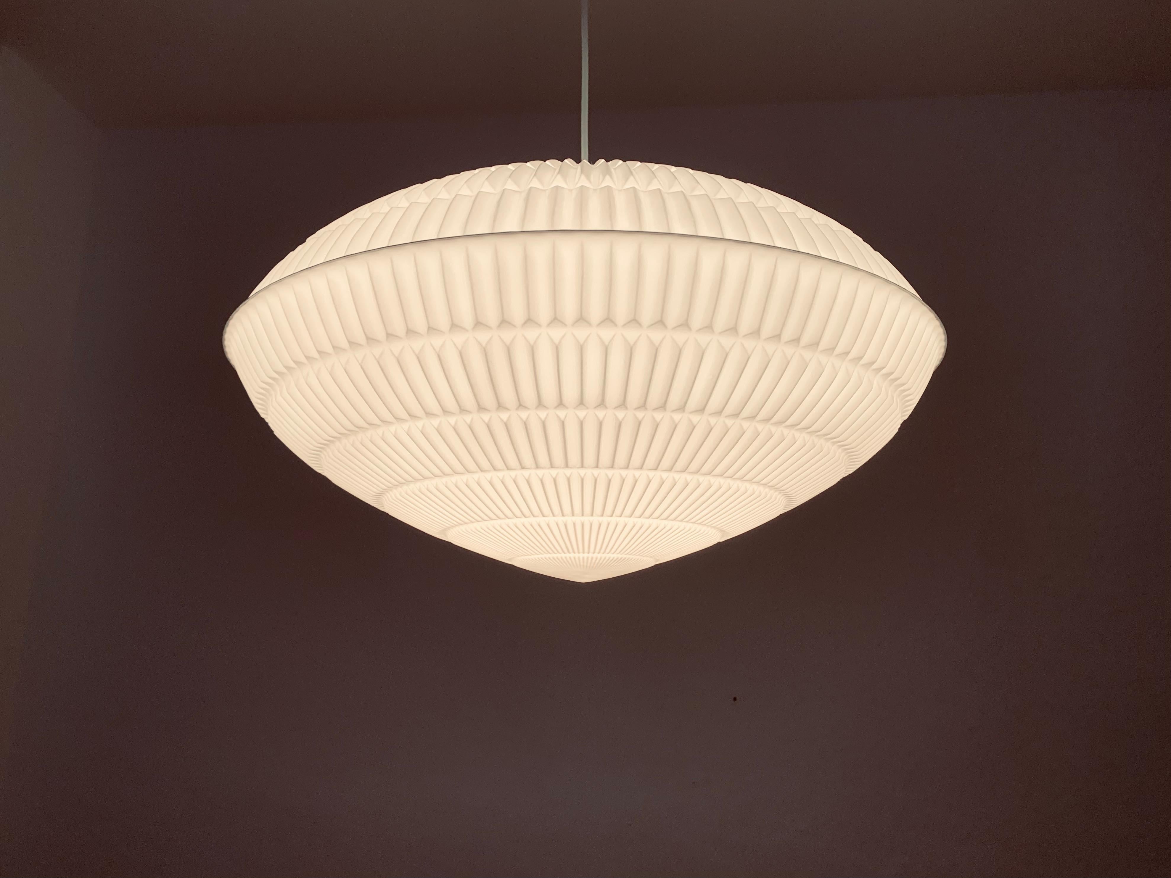 Large Origami Pendant Lamp by Aloys Gangkofner for Erco For Sale 3
