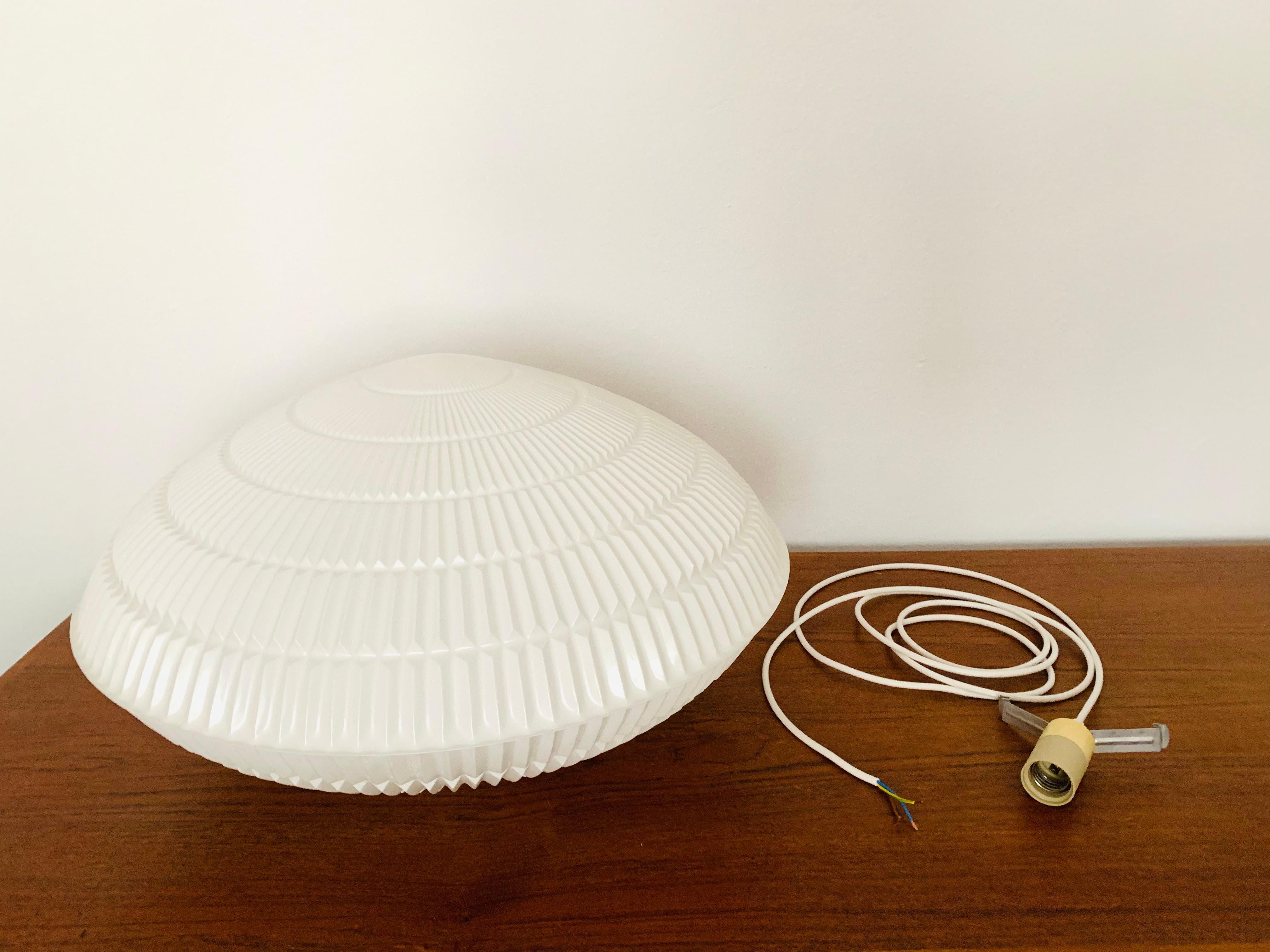 Large Origami Pendant Lamp by Aloys Gangkofner for Erco For Sale 5