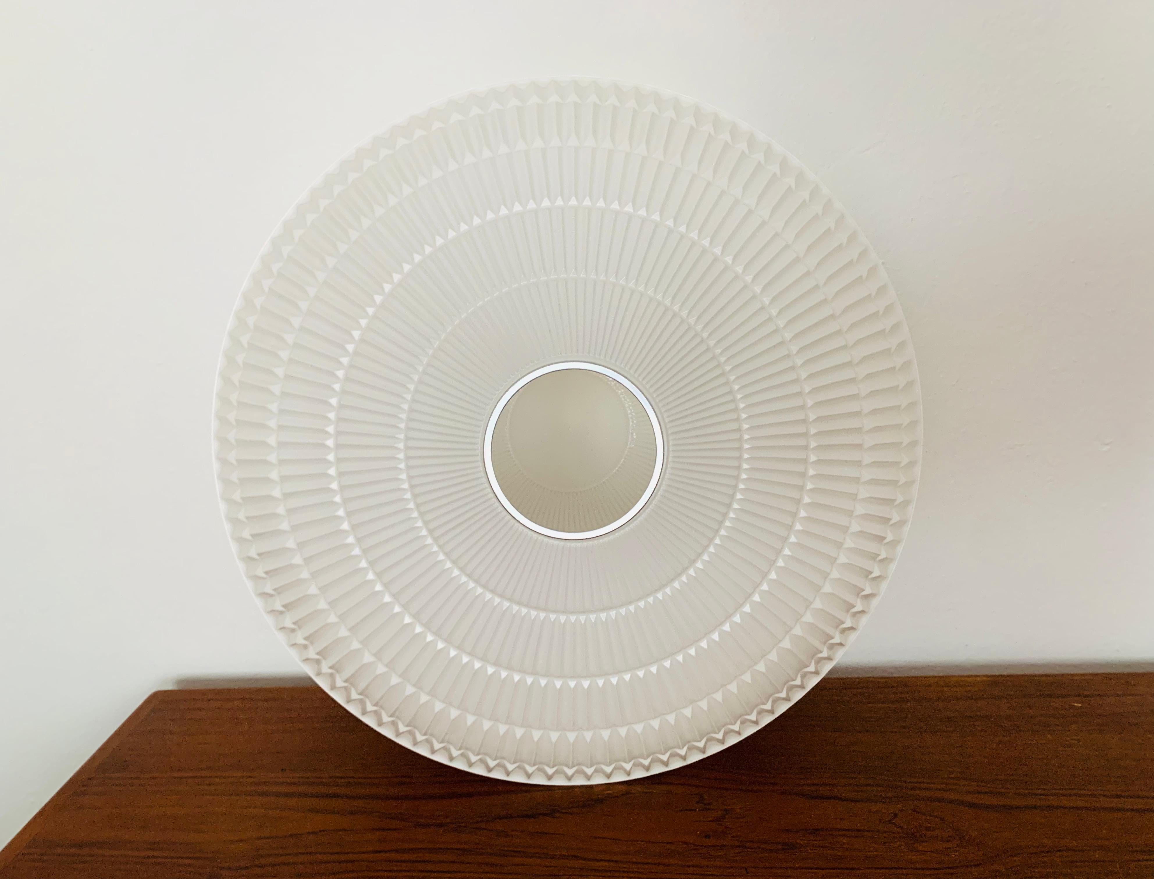 Large Origami Pendant Lamp by Aloys Gangkofner for Erco For Sale 7