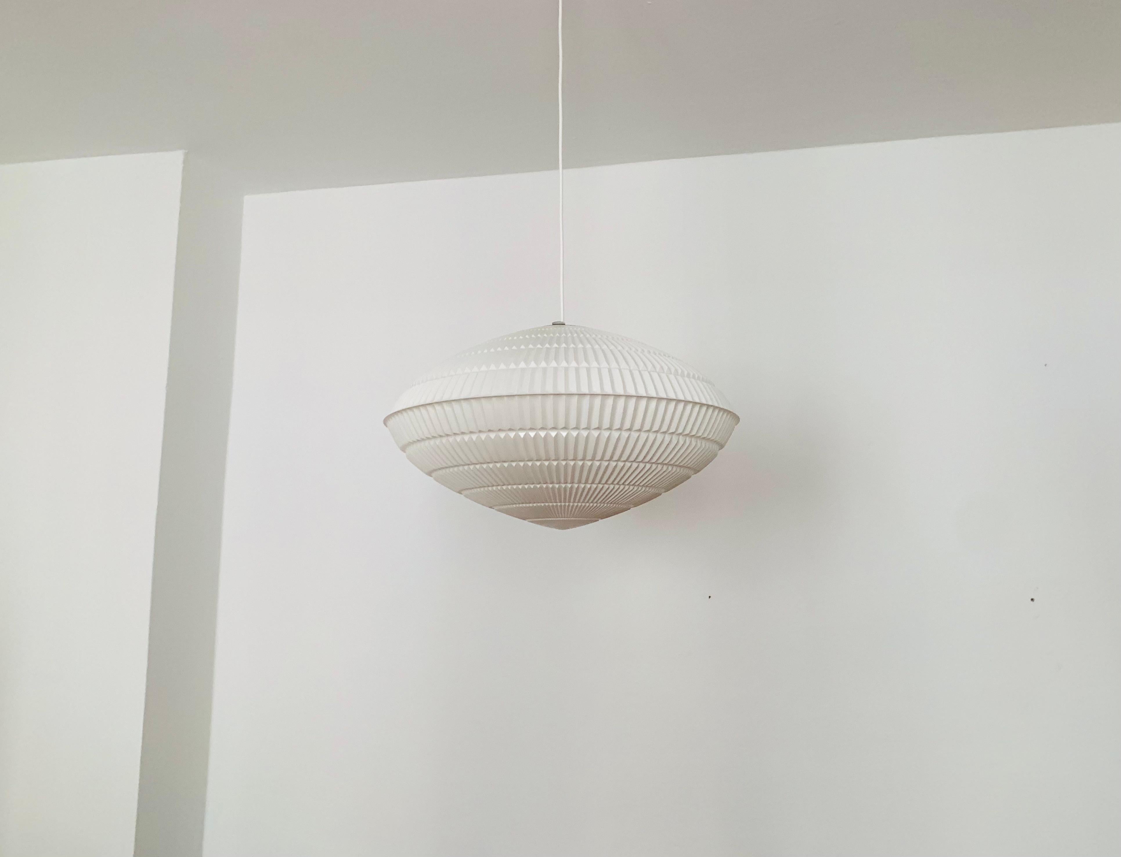 German Large Origami Pendant Lamp by Aloys Gangkofner for Erco For Sale