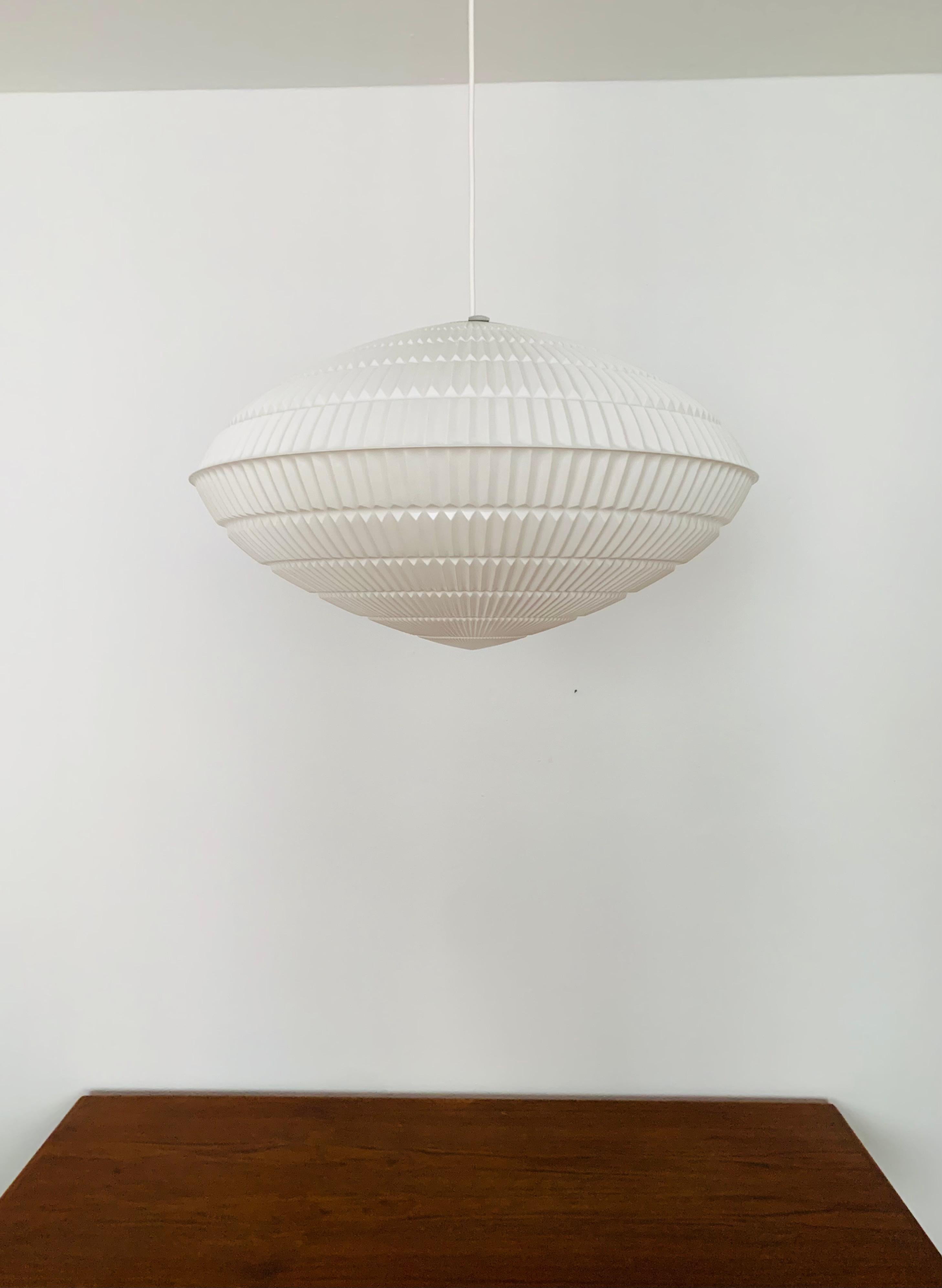 Large Origami Pendant Lamp by Aloys Gangkofner for Erco In Good Condition For Sale In München, DE