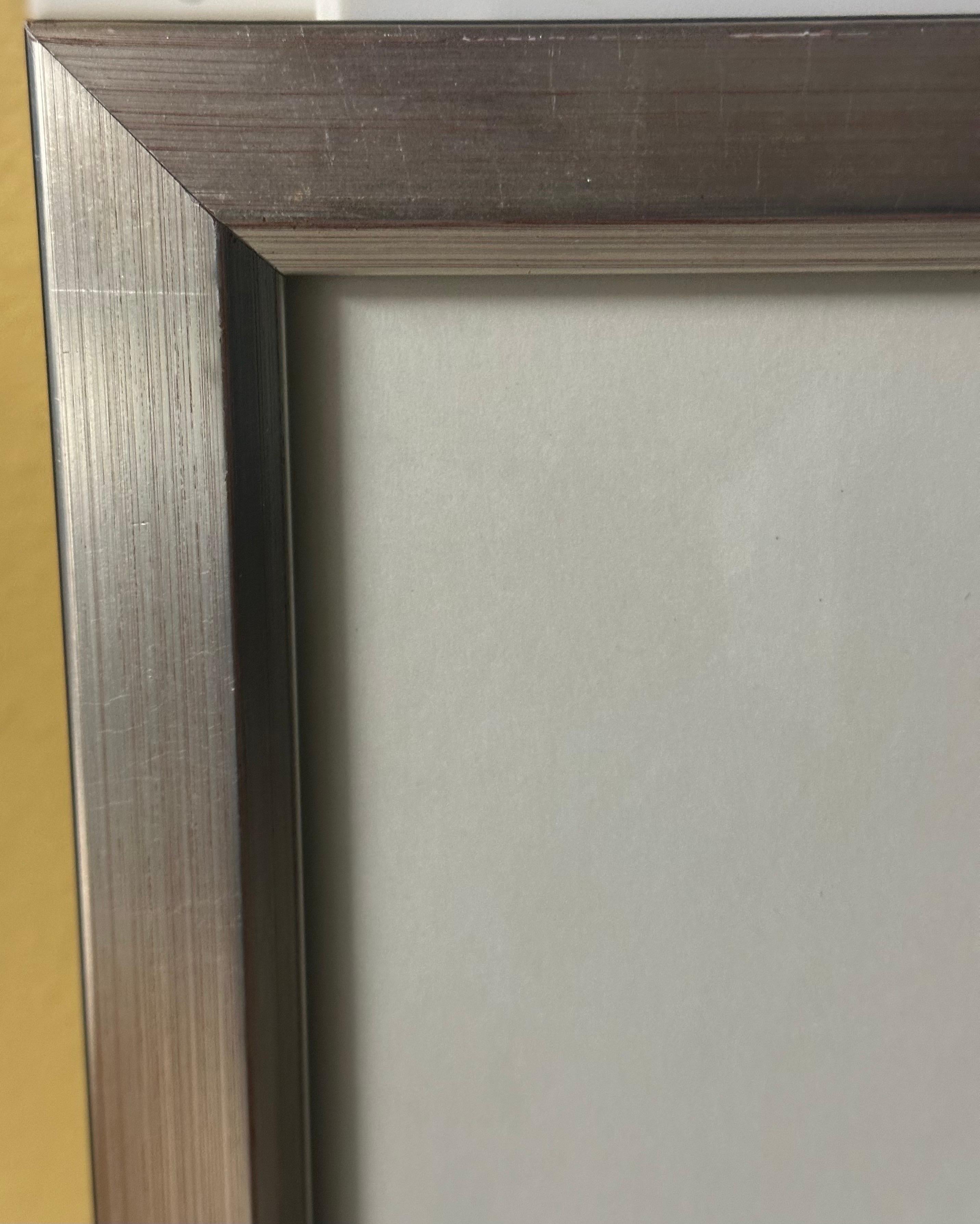 Große Original-Acryl auf Karton Gemälde 