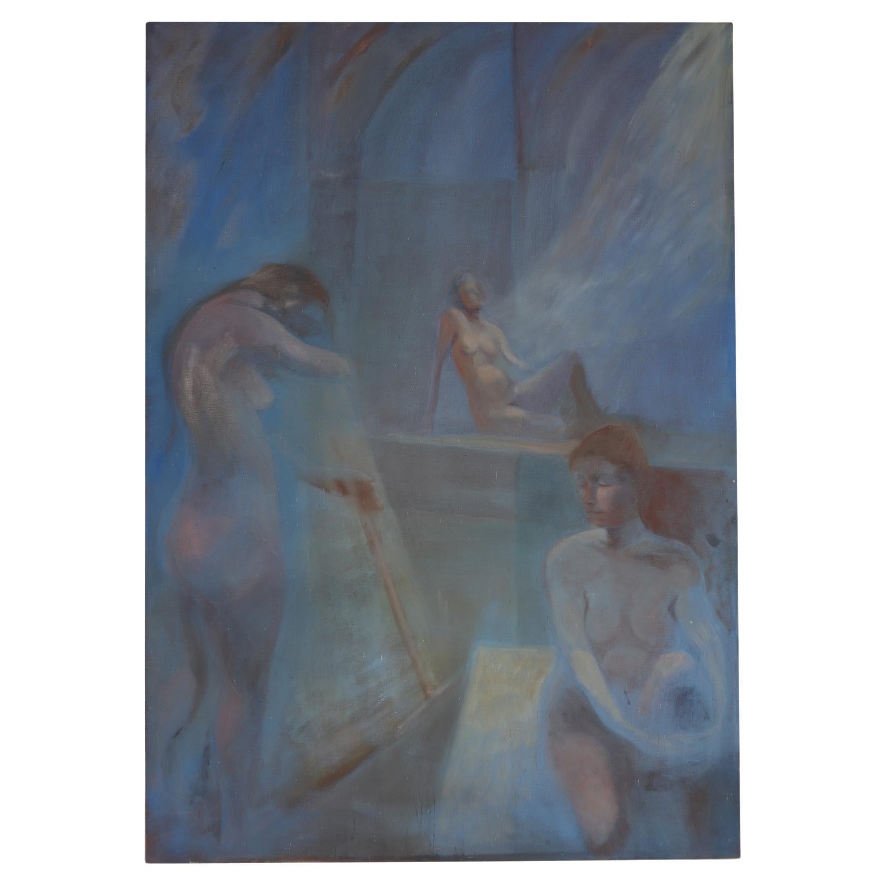 Large Original acrylic on canvas