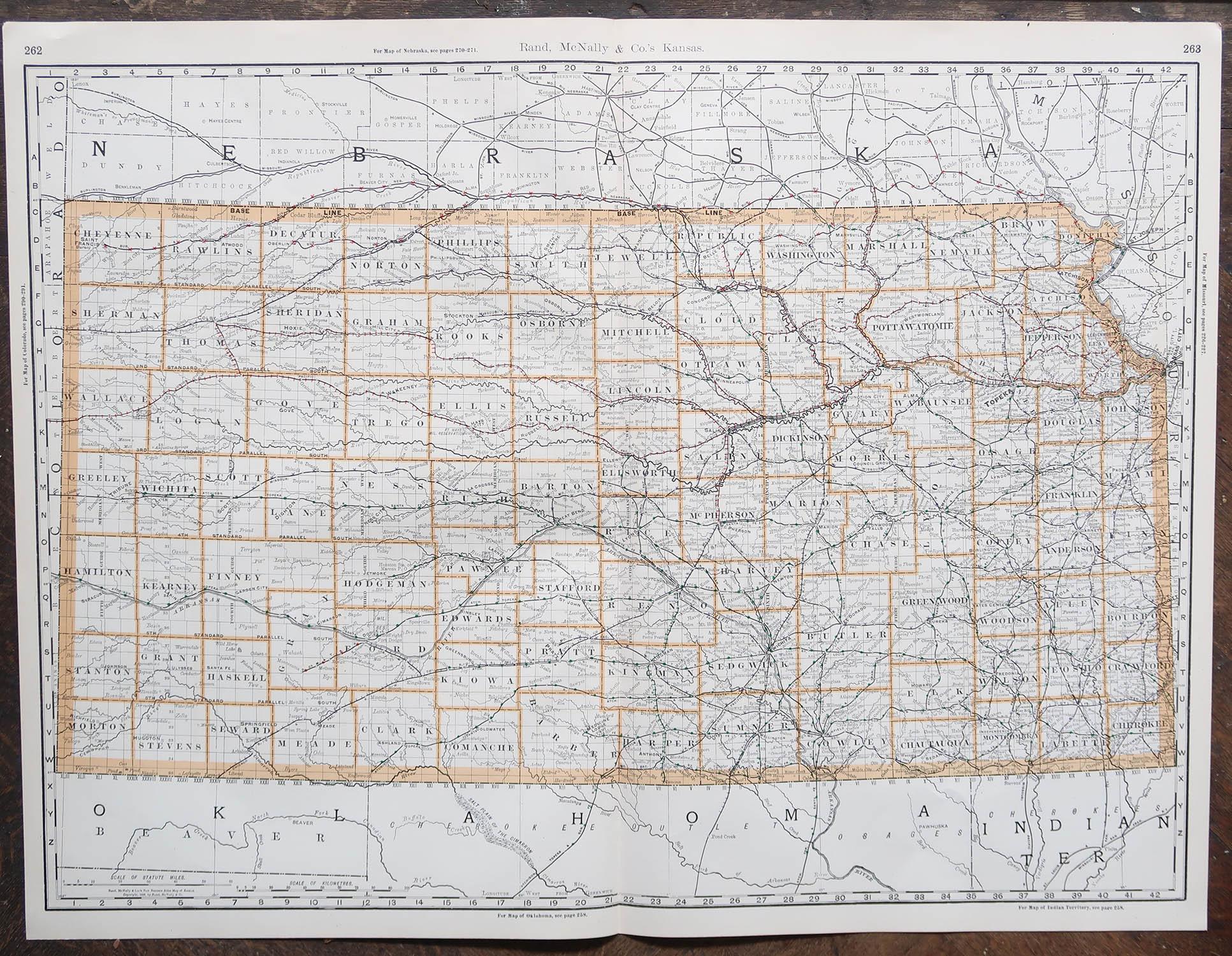 large map of kansas