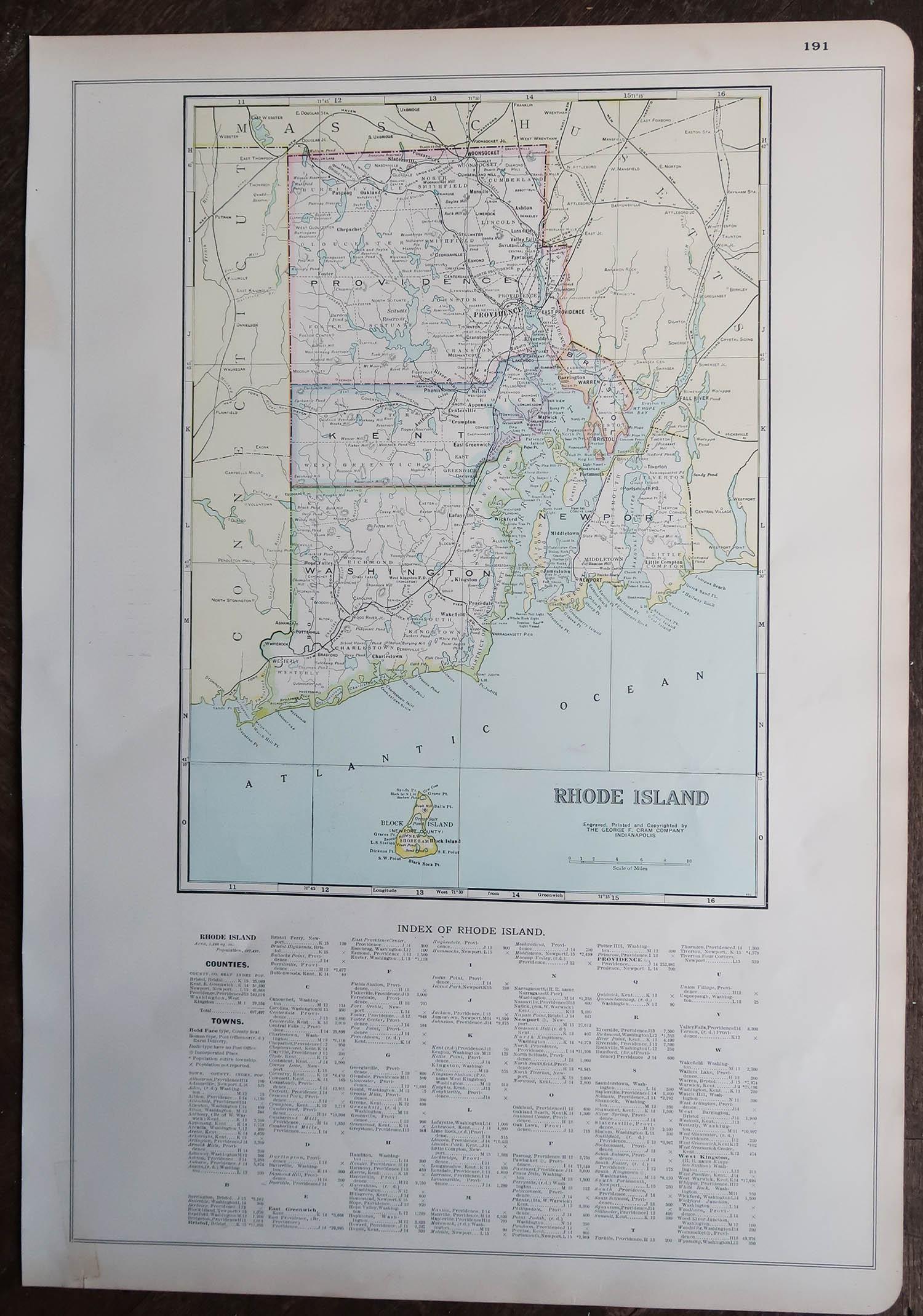 large map of rhode island