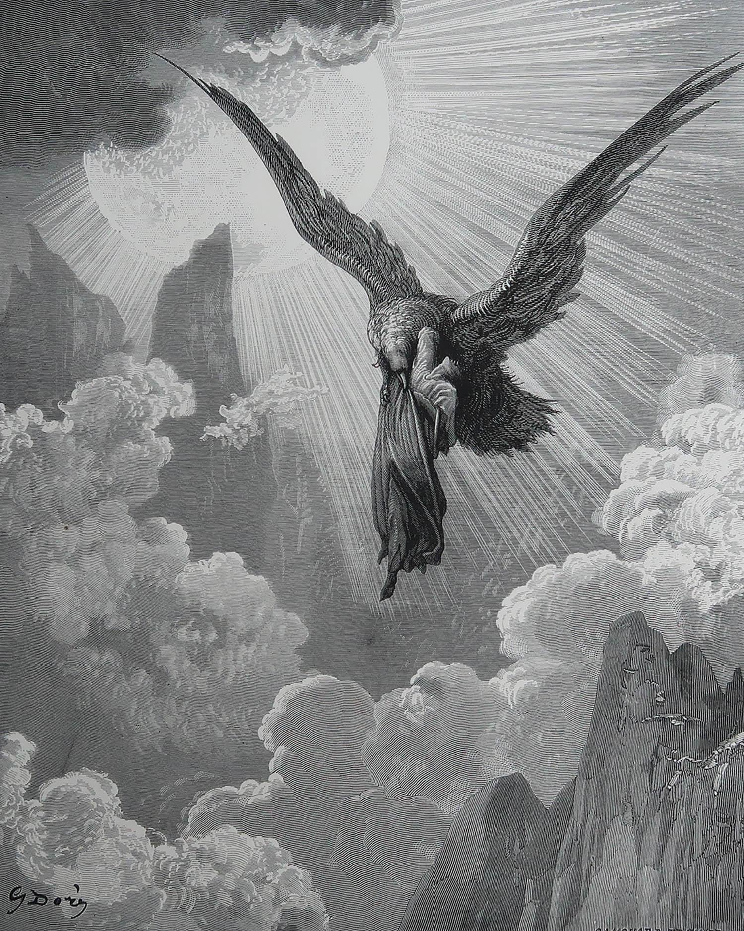 Sensational image by Gustave Doré

Woodcut engraving

Published C.1880 

Unframed.

Free shipping



