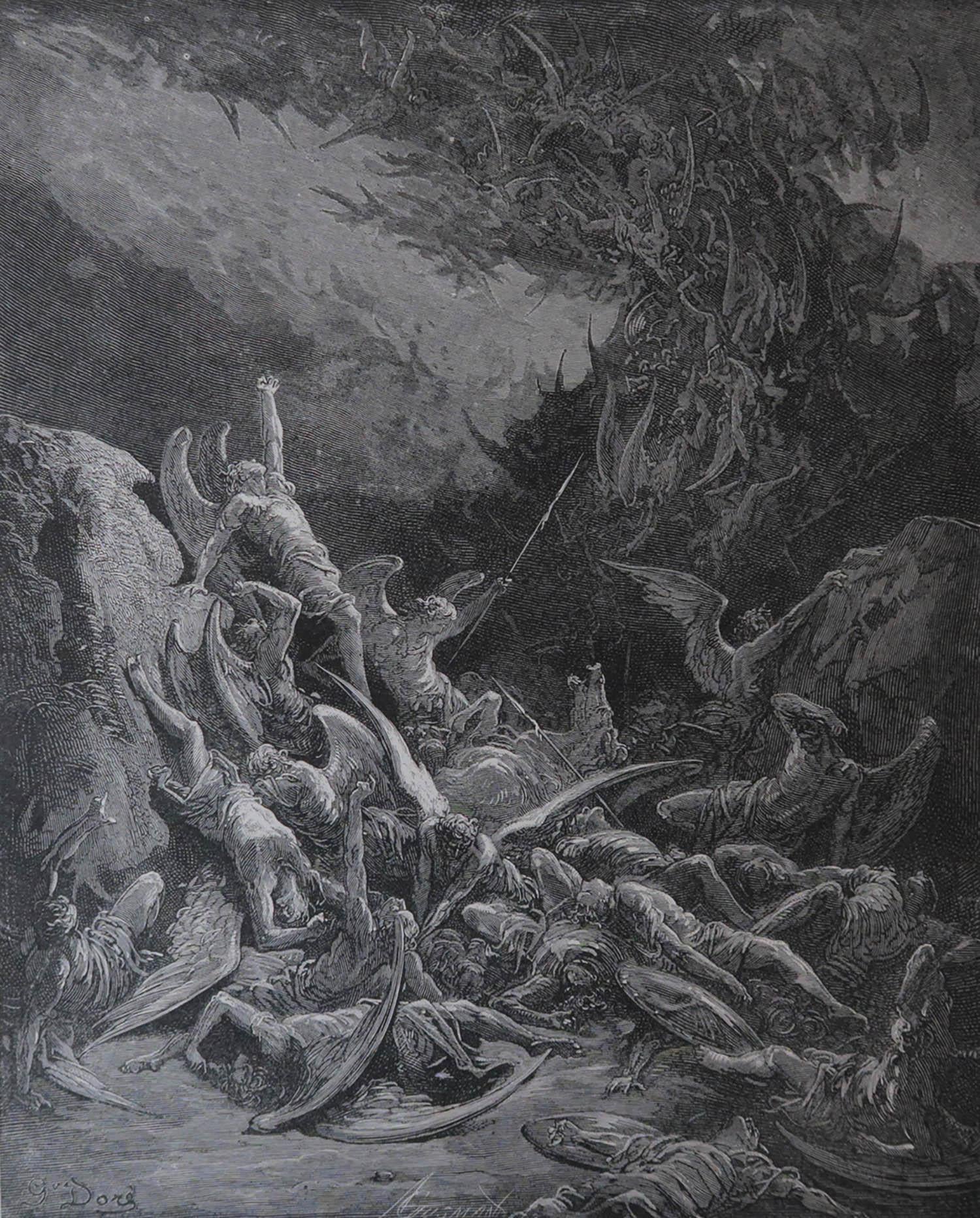 Sensational image by Gustave Doré

Woodcut engraving

Published C.1880 

Unframed.

Free shipping



