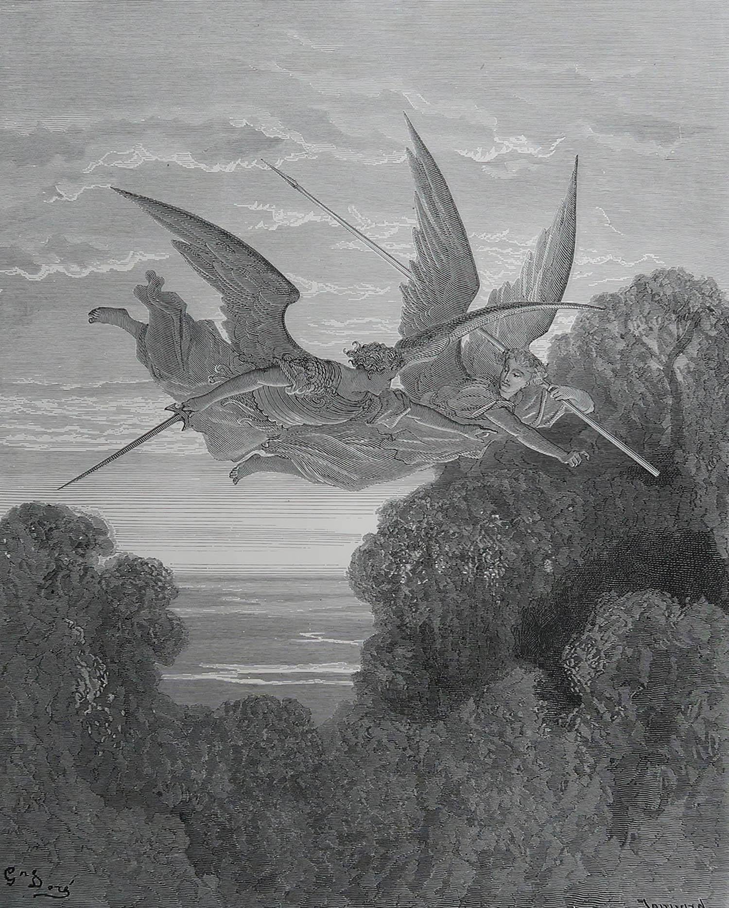 Immagine sensazionale di Gustave Doré

Incisione xilografica

Pubblicato nel 1880. 

Senza cornice.

Spedizione gratuita



