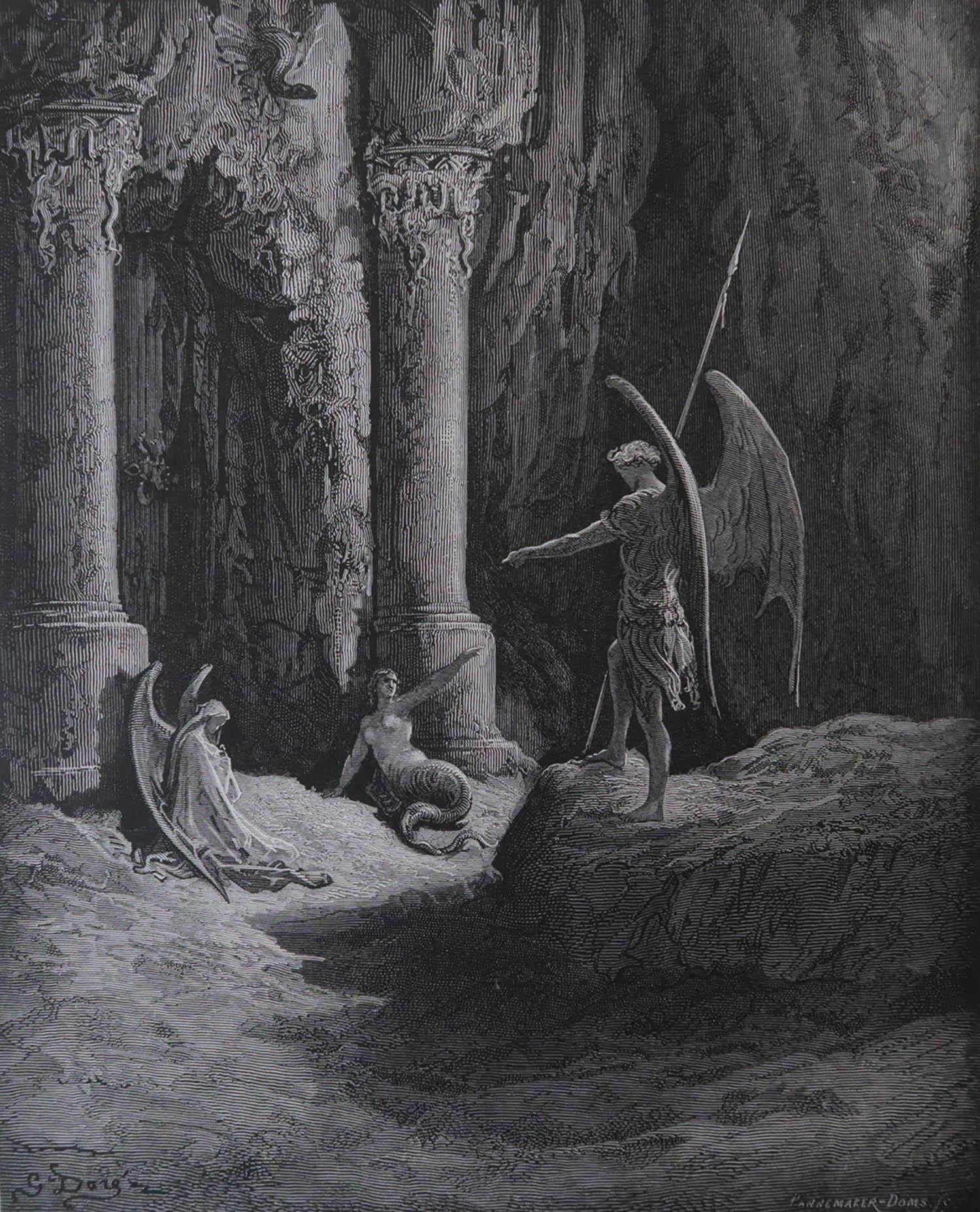 Immagine sensazionale di Gustave Doré

Incisione xilografica

Pubblicato nel 1880. 

Senza cornice.

Spedizione gratuita




