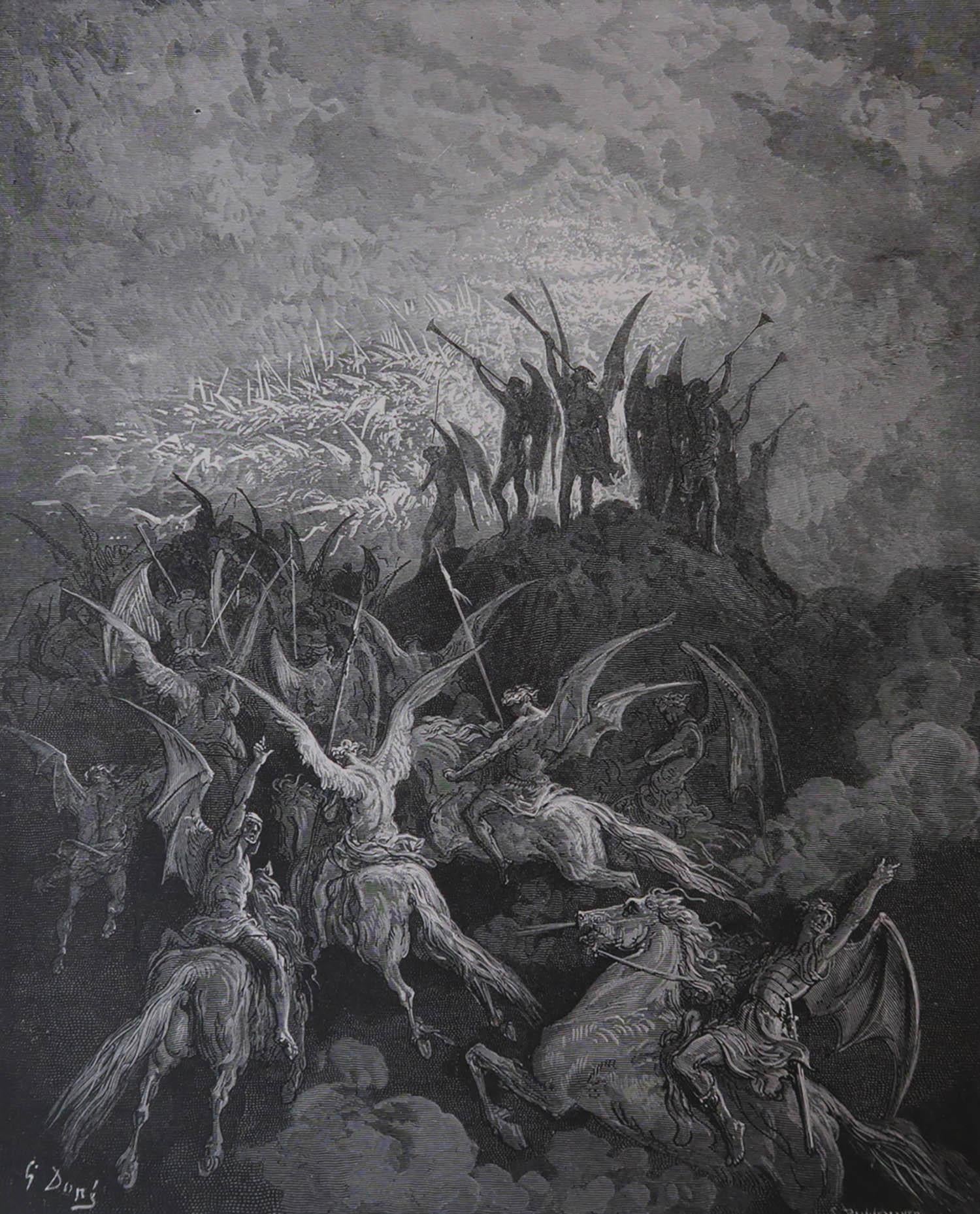 Immagine sensazionale di Gustave Doré

Incisione xilografica

Pubblicato nel 1880. 

Senza cornice.

Spedizione gratuita




