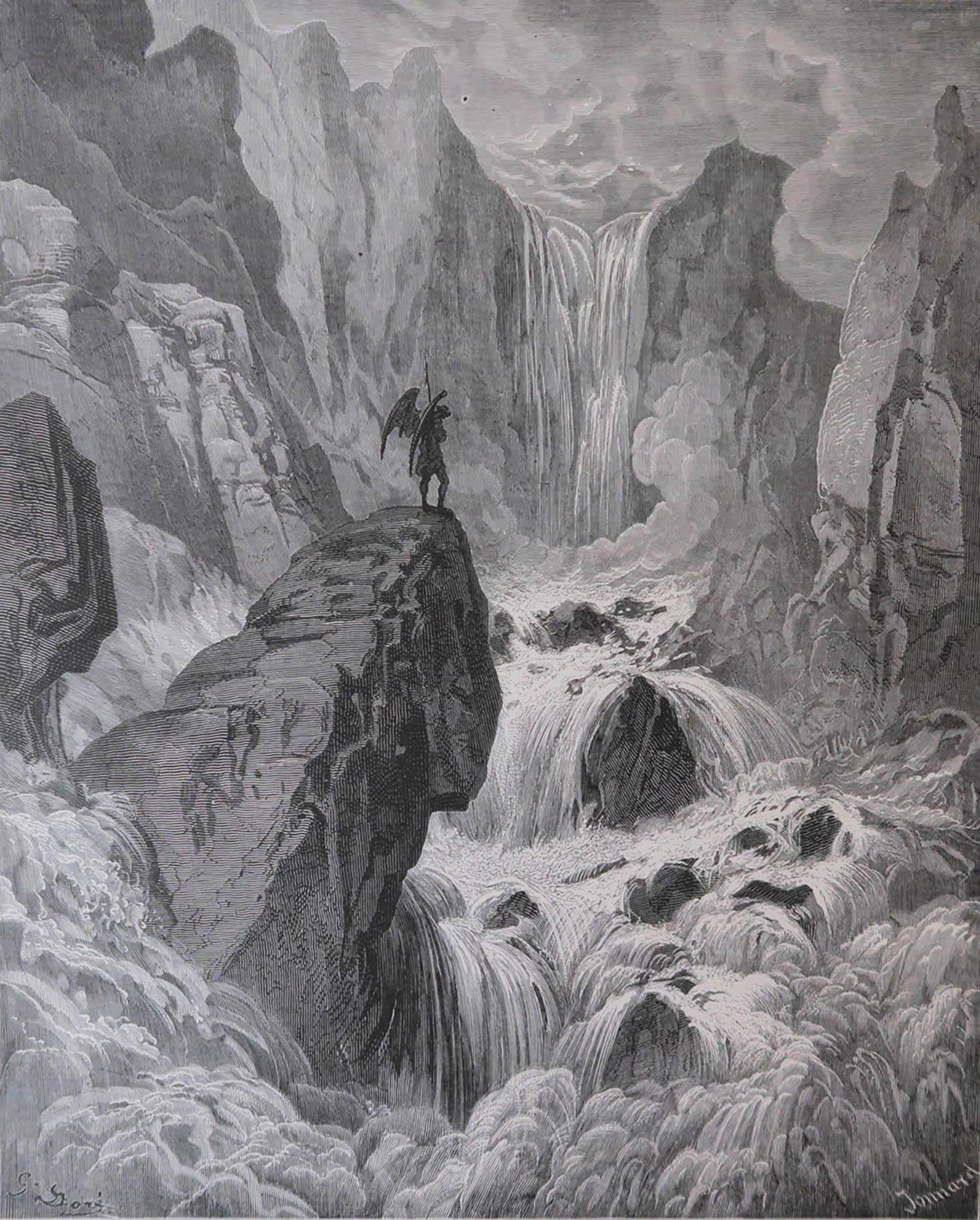 Sensational image by Gustave Doré

Woodcut engraving

Published C.1880 

Unframed.

Free shipping



