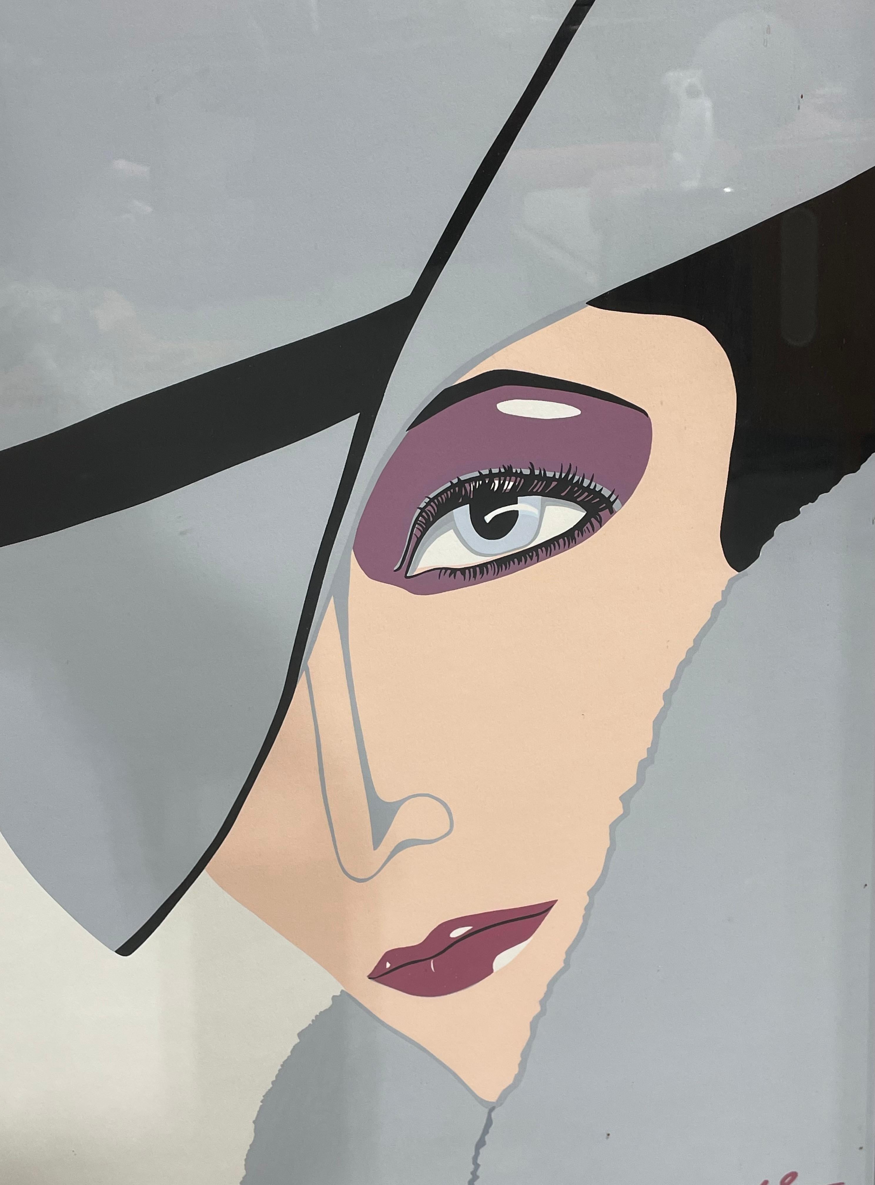 Serigrafia originale BB La Femme 