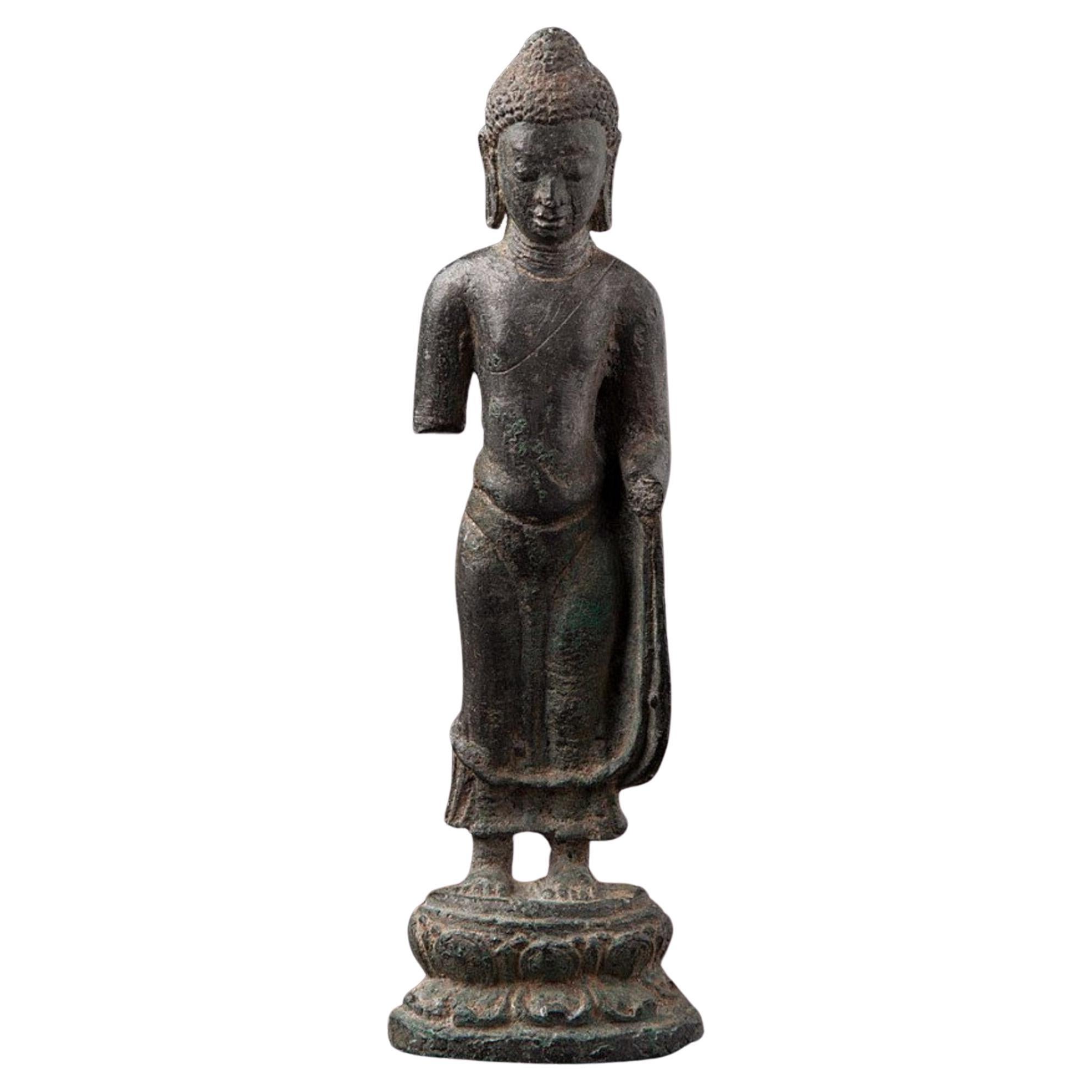 Large Original Bronze Pyu Buddha Statue from Burma Original Buddhas For Sale