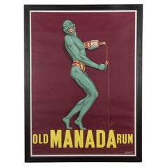Vintage Large Original Early 20th Century Advertising Poster
