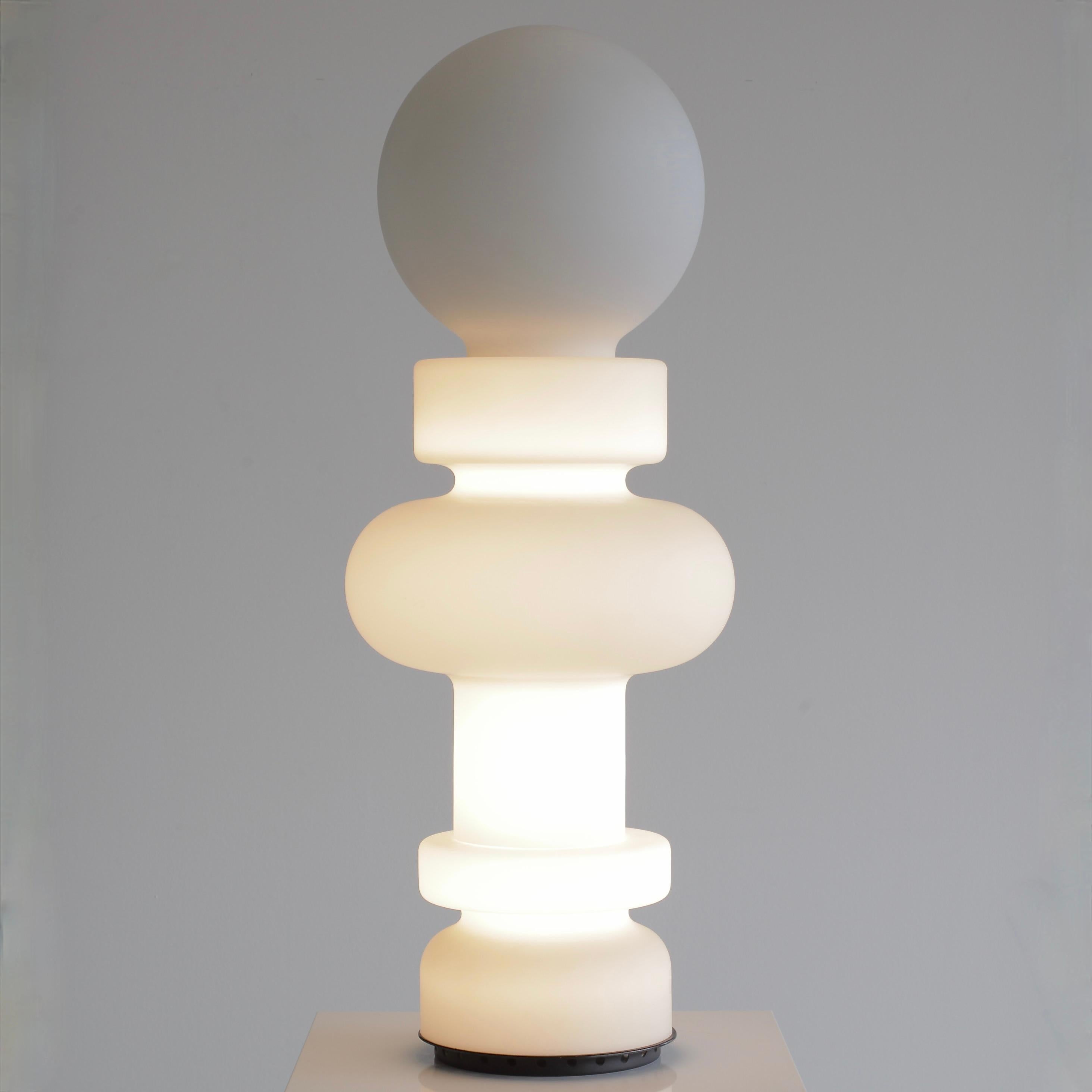 Modern Large Original EARLY Lamp (2049 RE) by Bobo PICCOLI, FONTANA ARTE 1968 For Sale