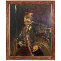 Large, Original, Francis Bacon-Style Portrait