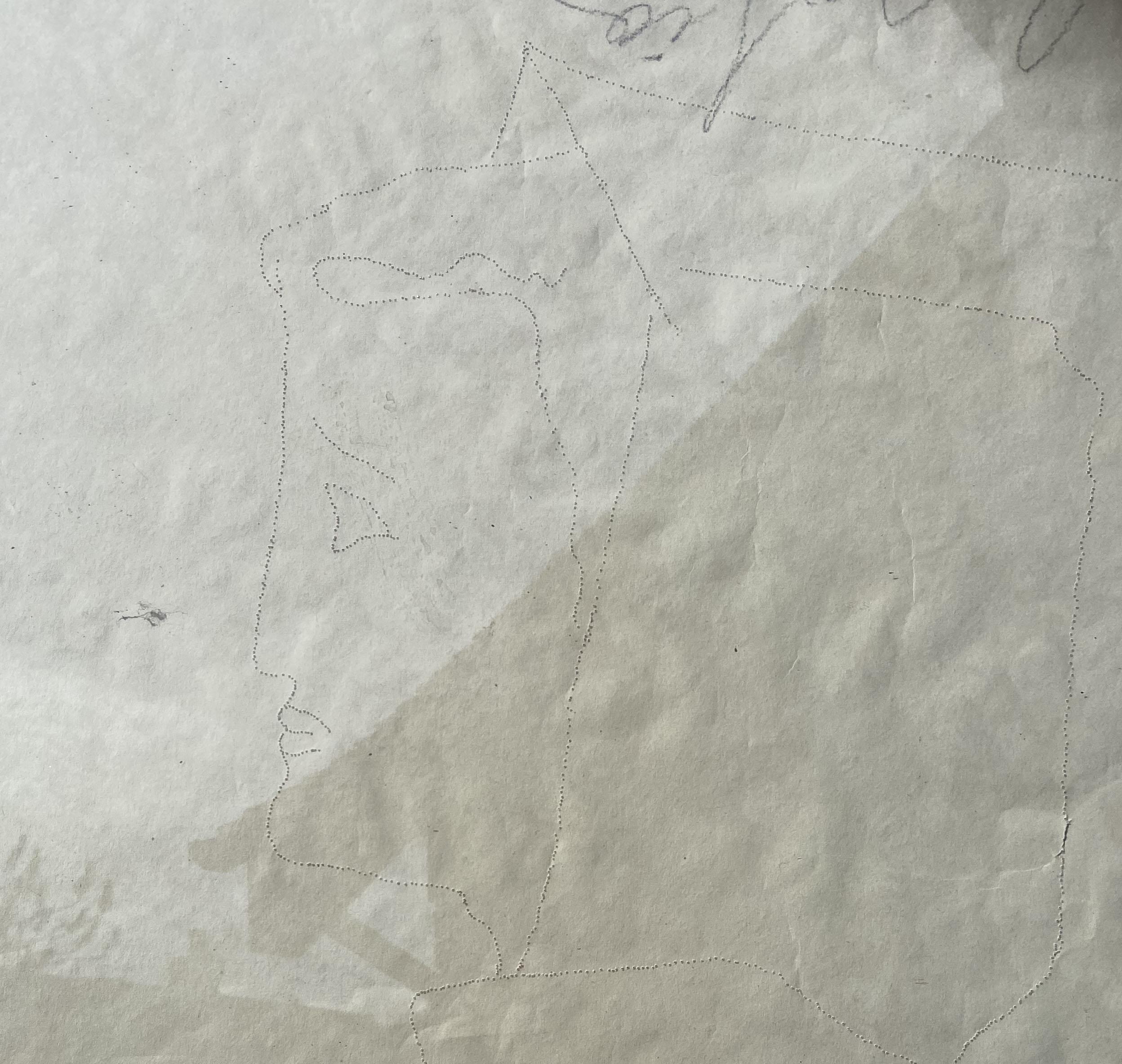 Dieses sehr seltene und interessante Kunstwerk von historischer Bedeutung wurde von der Familie des großen Gio Ponti erworben.
Es handelte sich um eine Skizze, die Teil der Vorbereitungsarbeiten für die Innenausstattung der Universität Padua war.