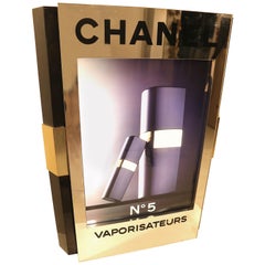 Retro Large Original Retail Advertisement Display with Light for Chanel No. 5