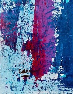 Large Original Signed Arlene Carr Mixed Media Abstract Painting