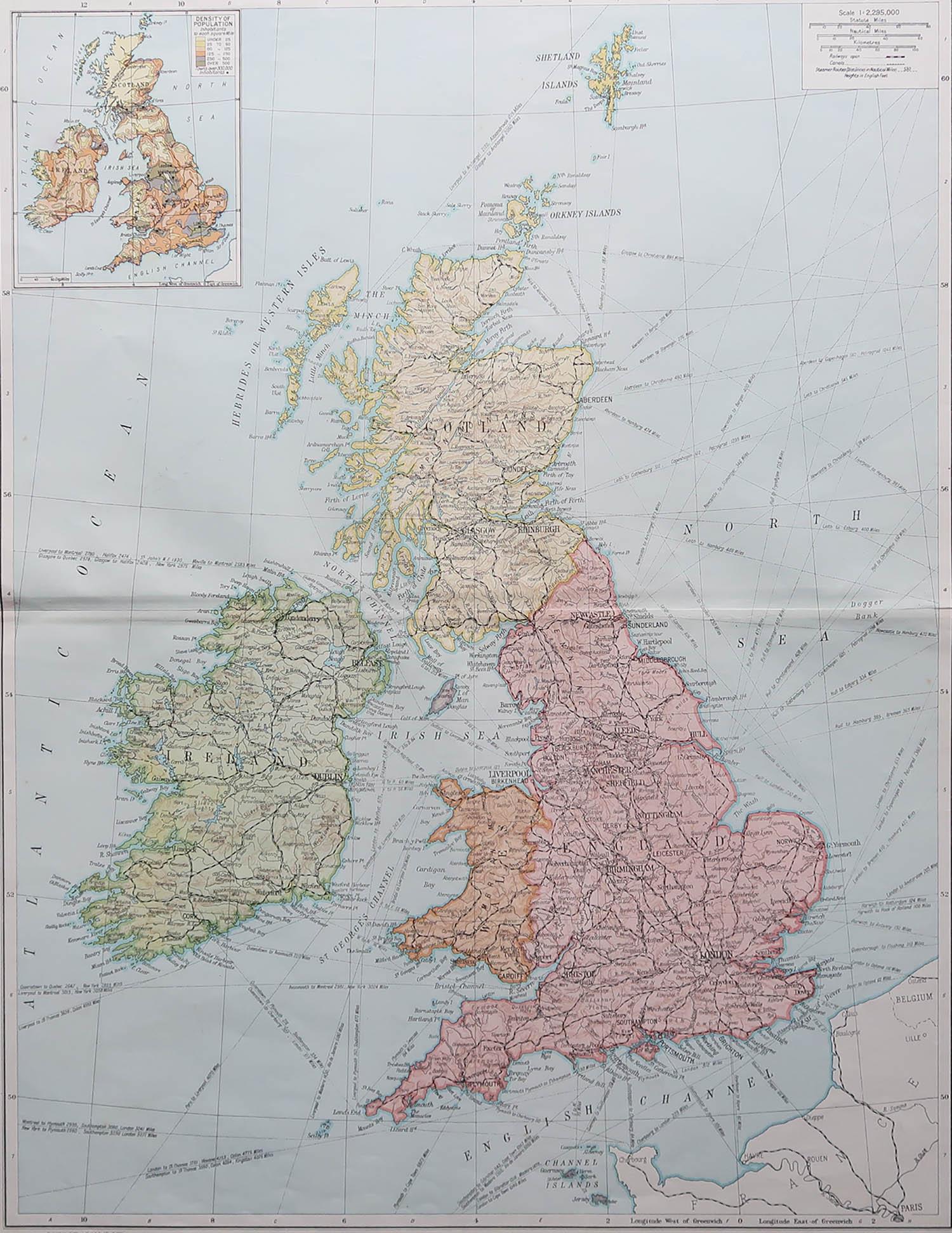 Große Karte des Vereinigten Königreichs

Originalfarbe.

Herausgegeben von Alexander Gross

Ungerahmt.










