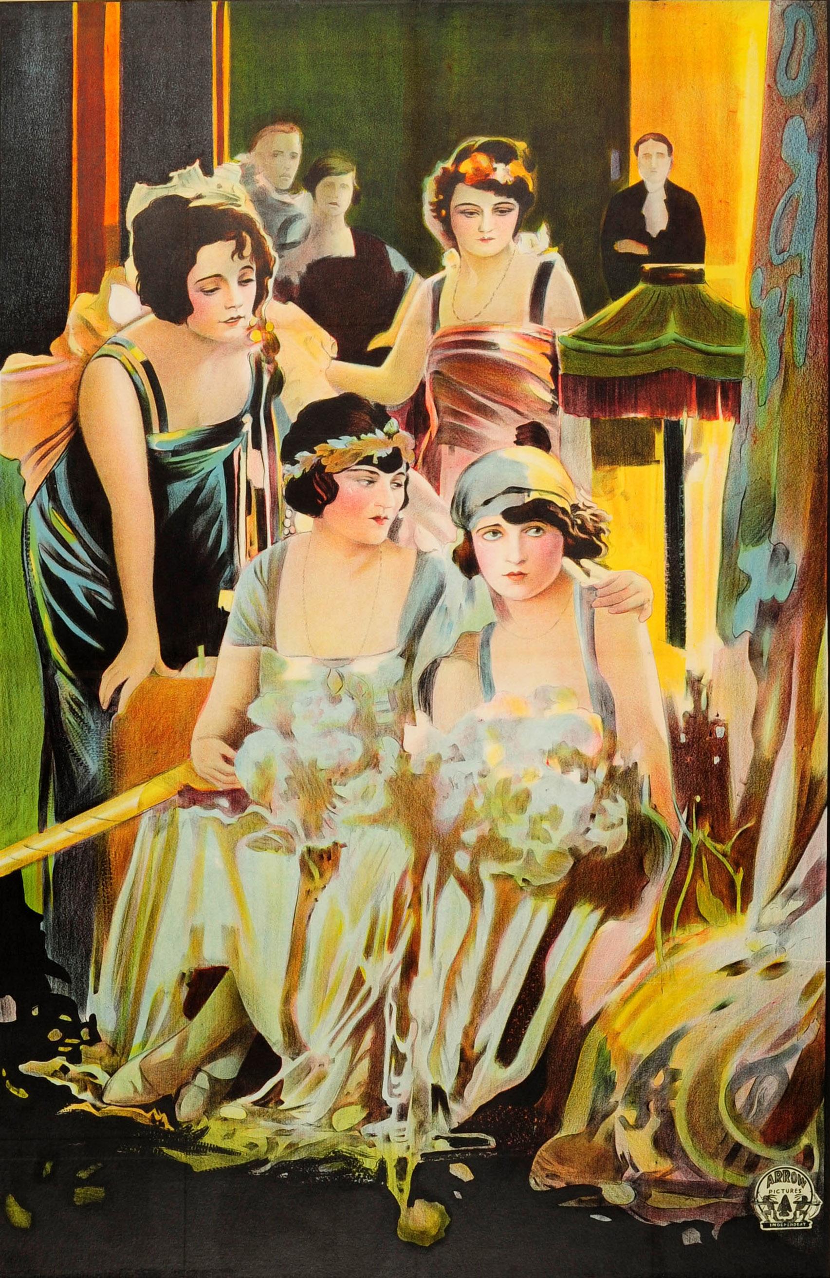 Original vintage three sheet movie poster for the UK release of the 1921 American film Luxury directed by Marcel Perez and starring Rubye De Remer (1892-1984) as Blanche Young with Walter Miller, Fred Kalgren and Grace Parker, presented by the