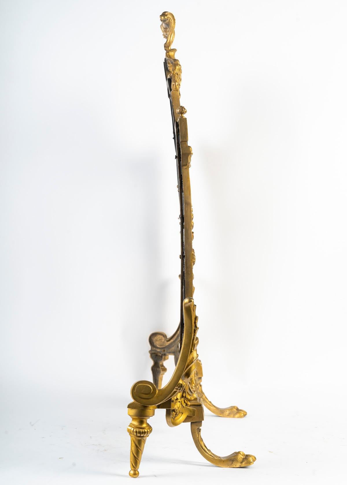 Grande parafuoco in ormù in stile Luigi XVI del periodo di Napoleone III. in vendita 1