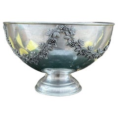Large Ornamental Tin Champagne Cooler-5-6 bottles