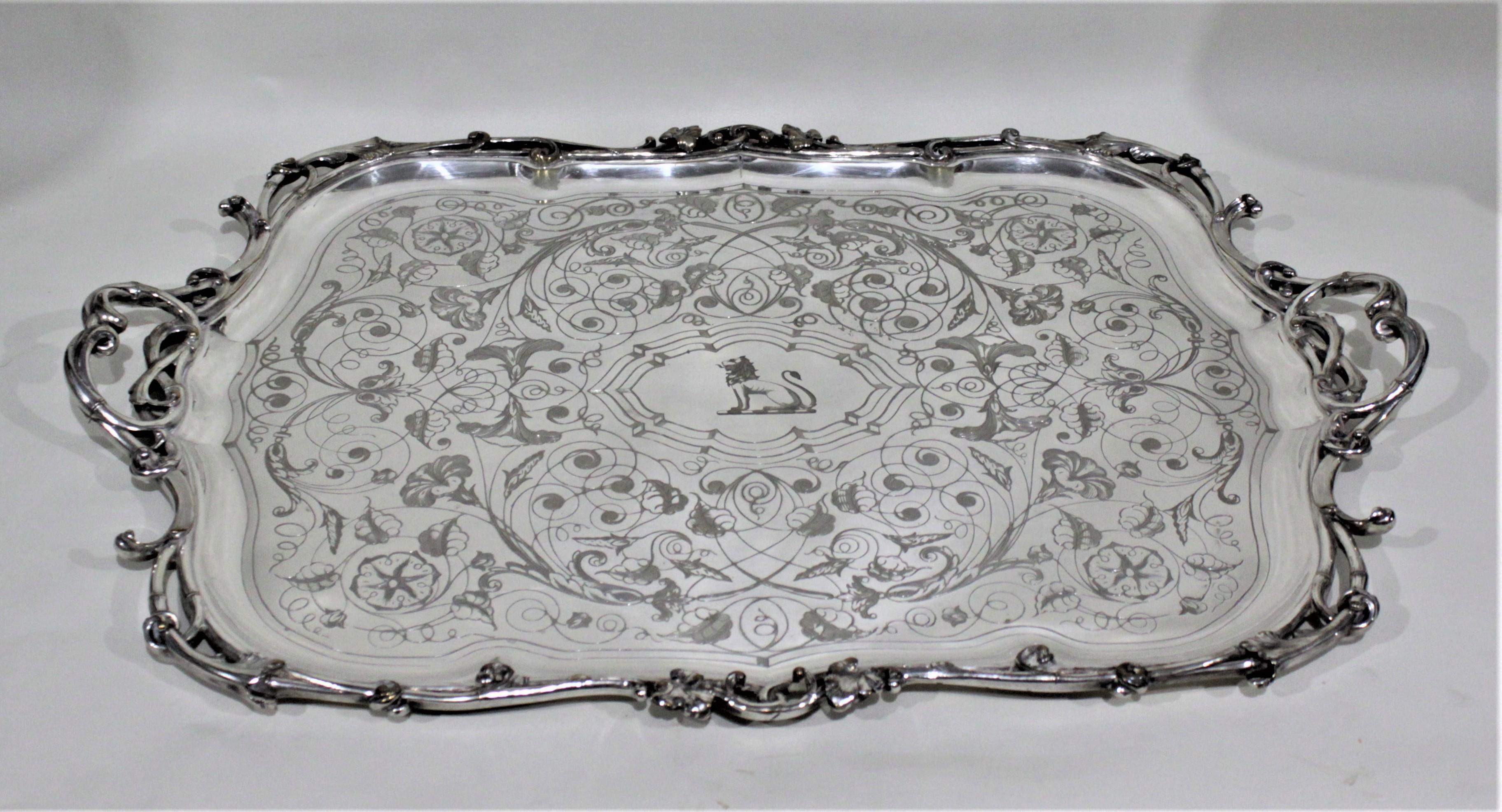 ornate tray