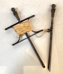 Large Ornate Antique Garden Measuring Instument