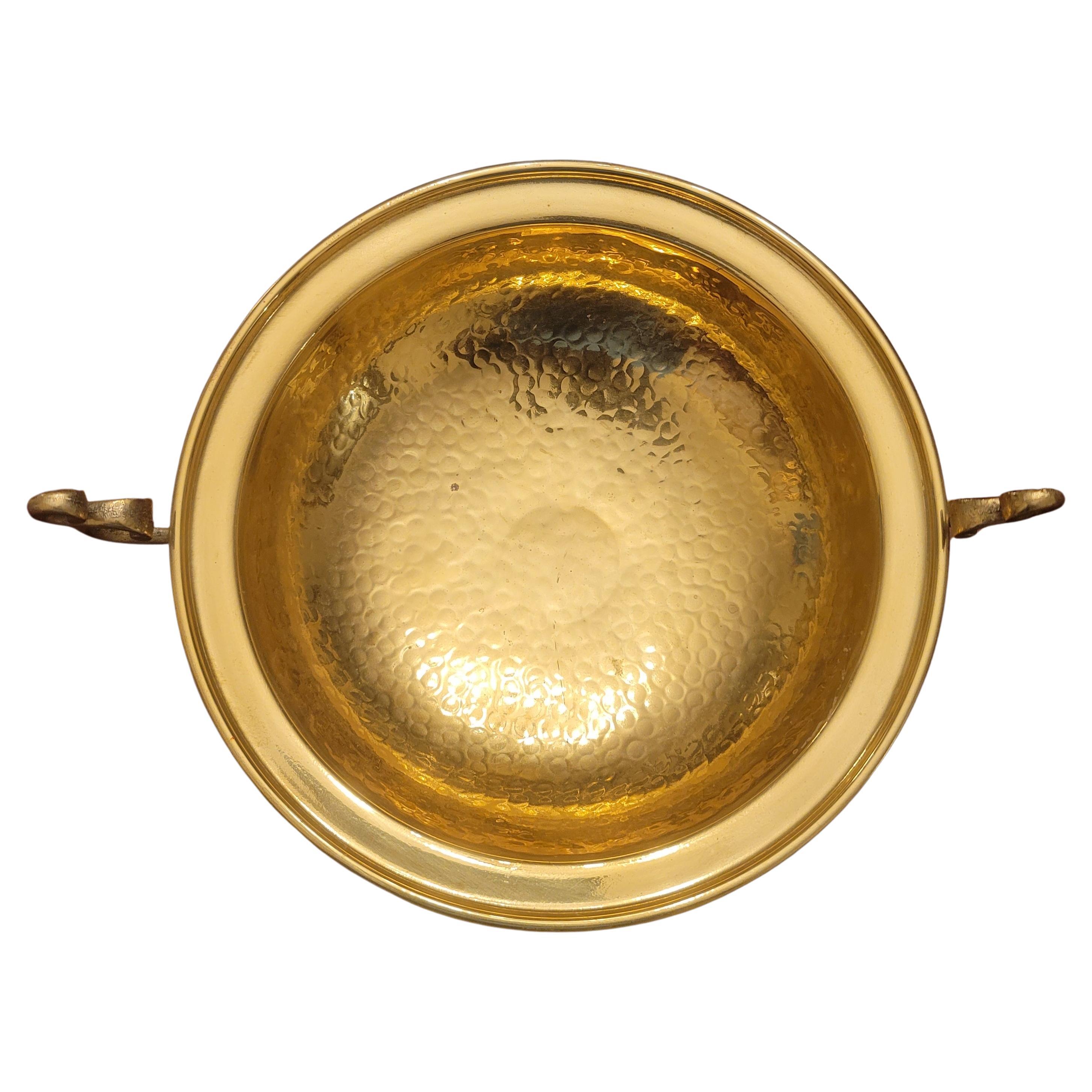 Large Ornate Engraved and Polished Brass Decorative Samovar Set For Sale 4