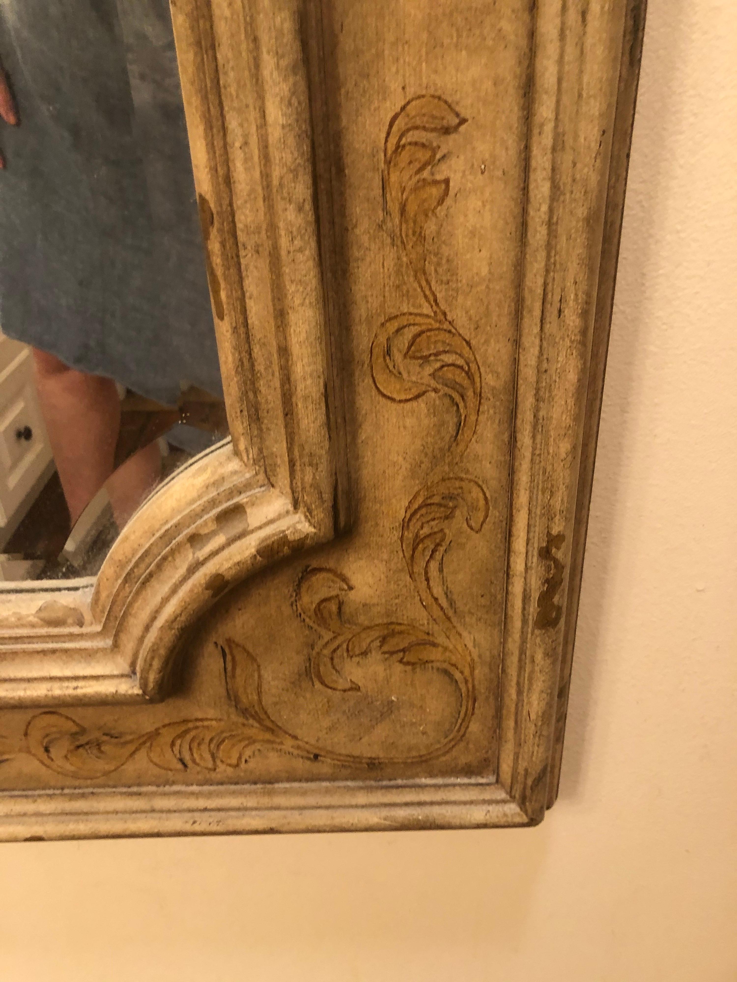 Large Ornate Oversized Mirror For Sale 2