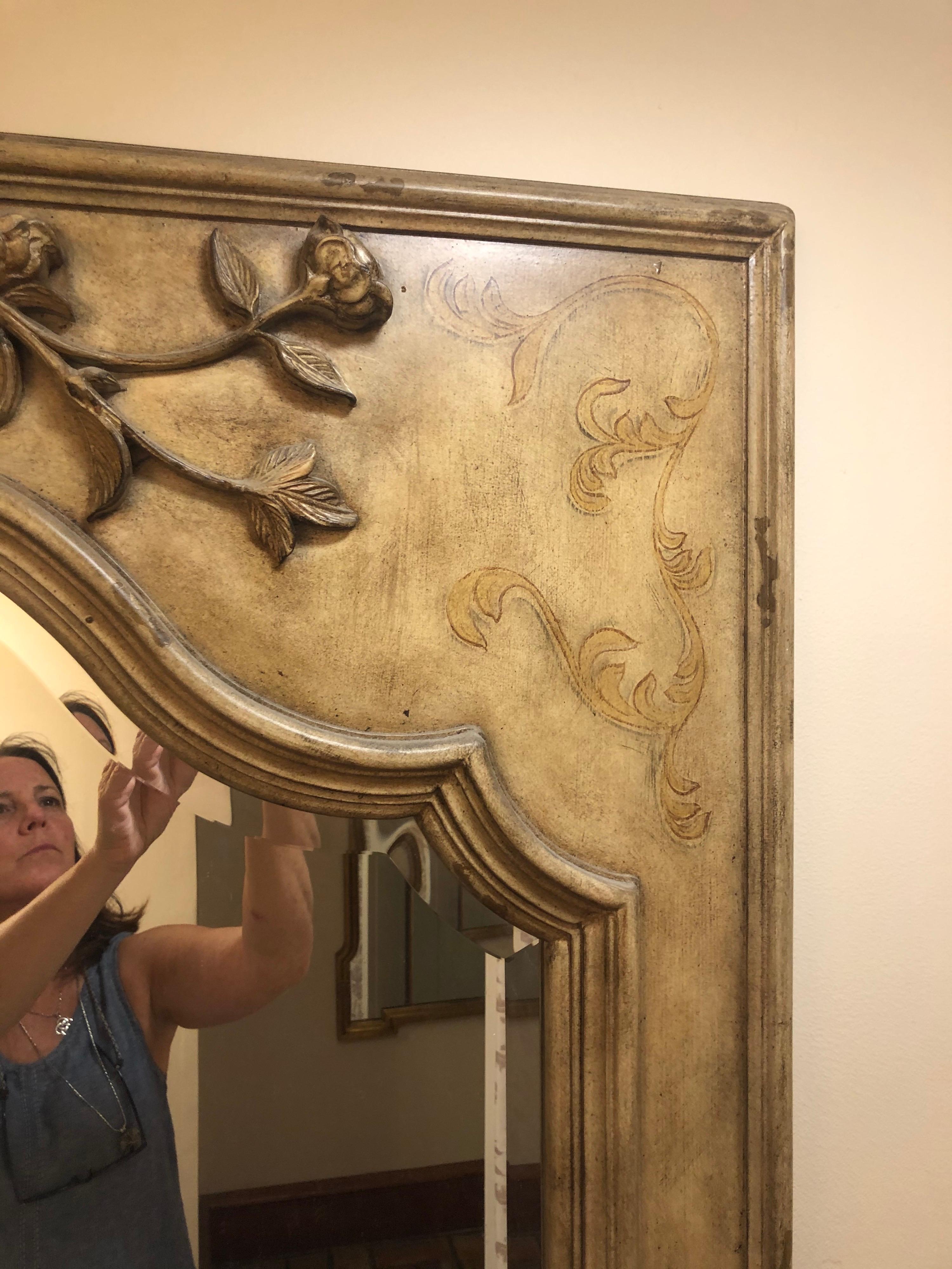 Large Ornate Oversized Mirror For Sale 3