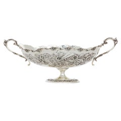 Large & Ornate Italian Silver Plate Centerpiece