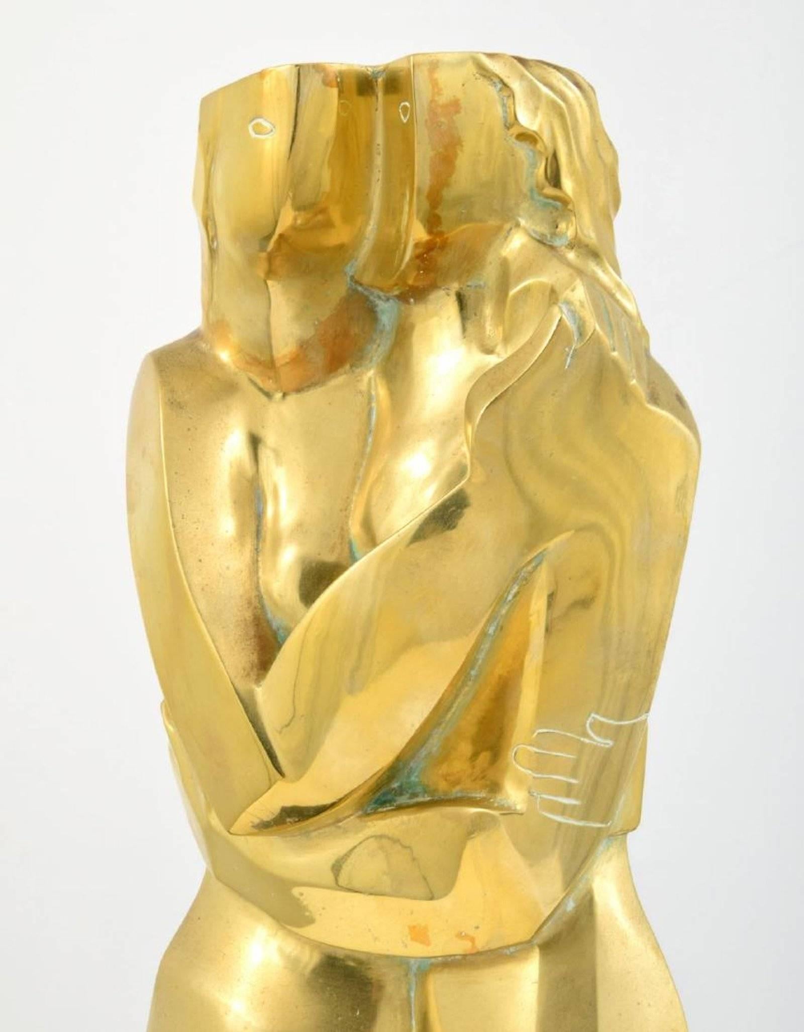 Polished Large Ossip Zadkine Figural Sculpture For Sale