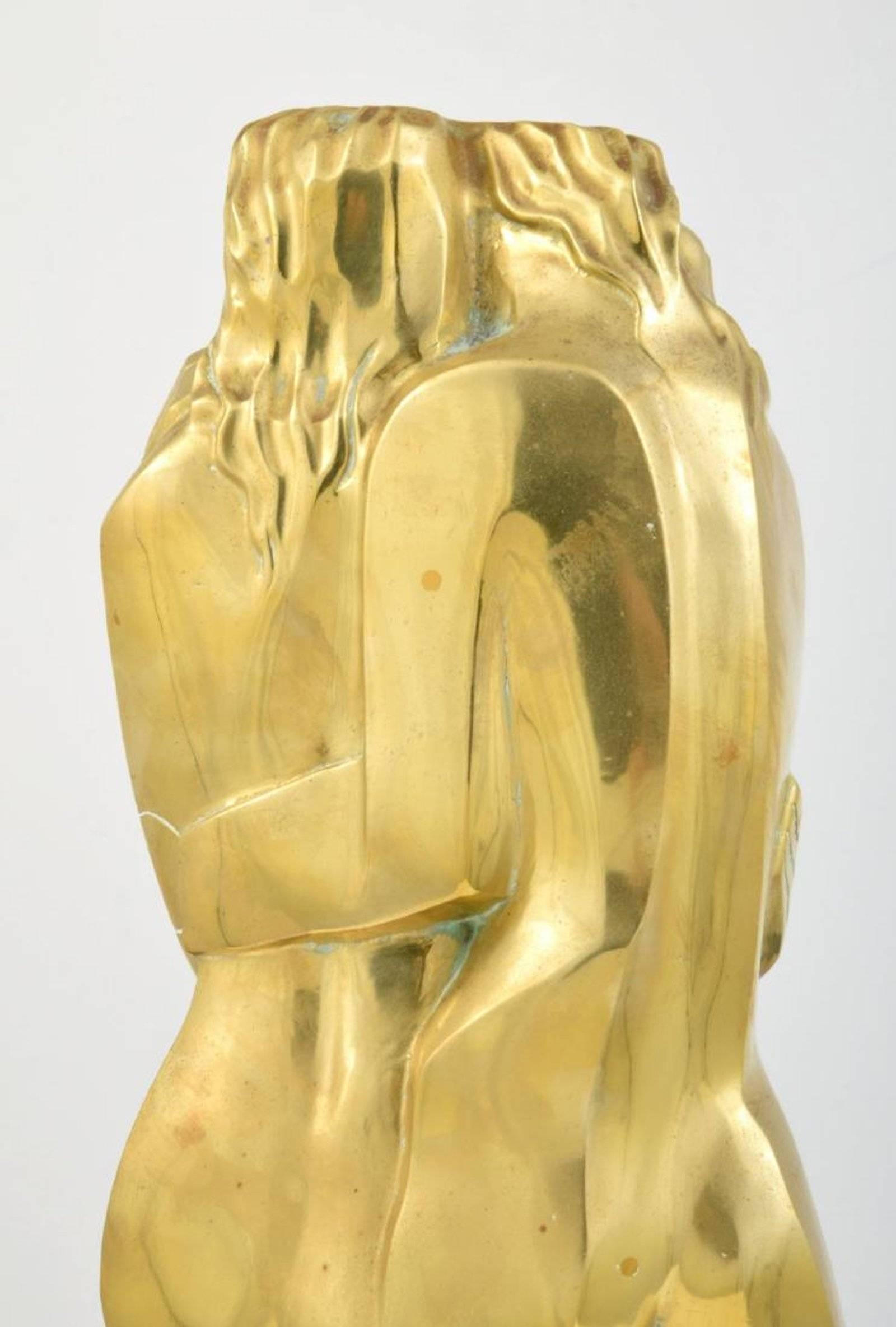 Mid-20th Century Large Ossip Zadkine Figural Sculpture For Sale