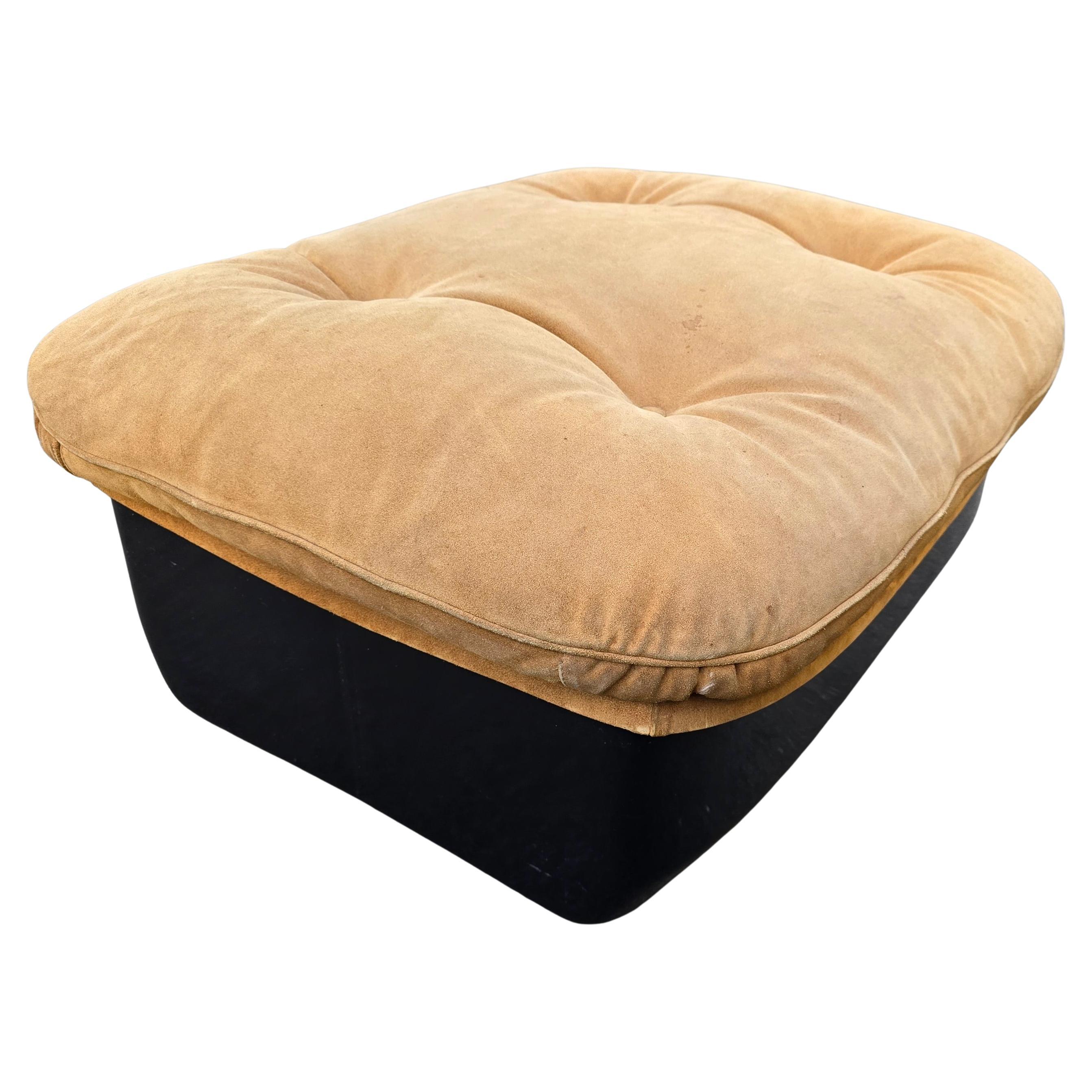 Large Ottoman / Footstool by Airborne International, France, circa 1970s For Sale