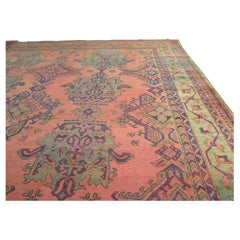 Antique Large Oushak Carpet