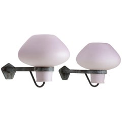 Large Outdoor Wall Lamps by Gunnar Asplund for ASEA