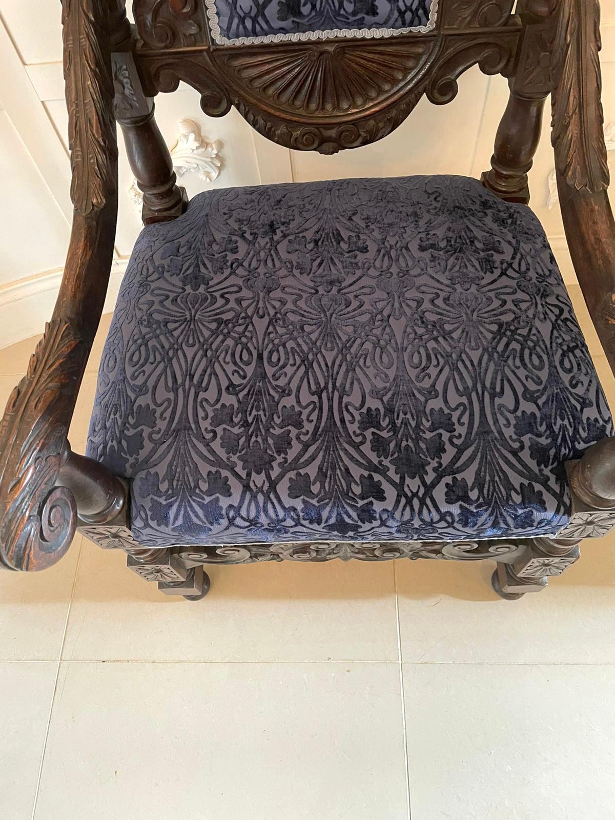 antique throne chair