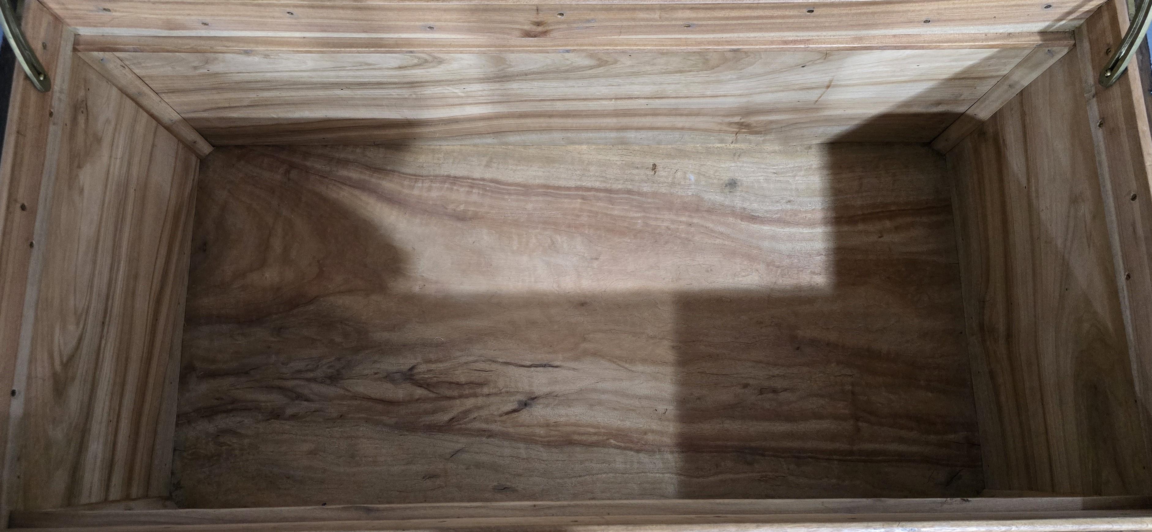 Cedar Large Outstanding Camphor Wood Chest For Sale