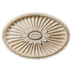 Large Oval Coade Stone Patera