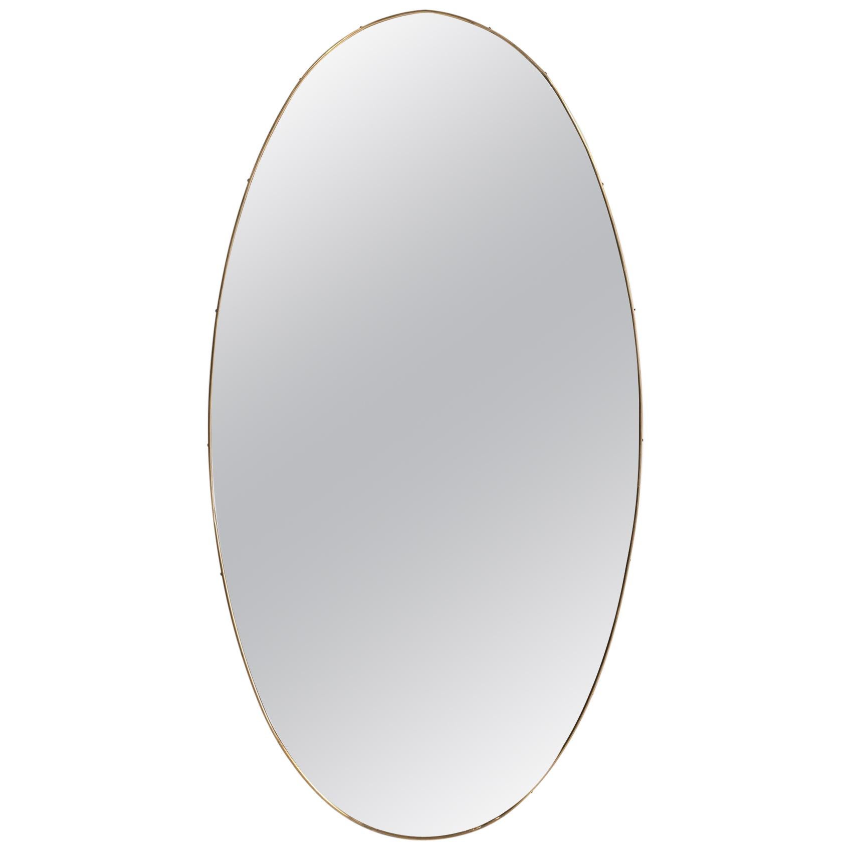 Large Oval Dressing Mirror