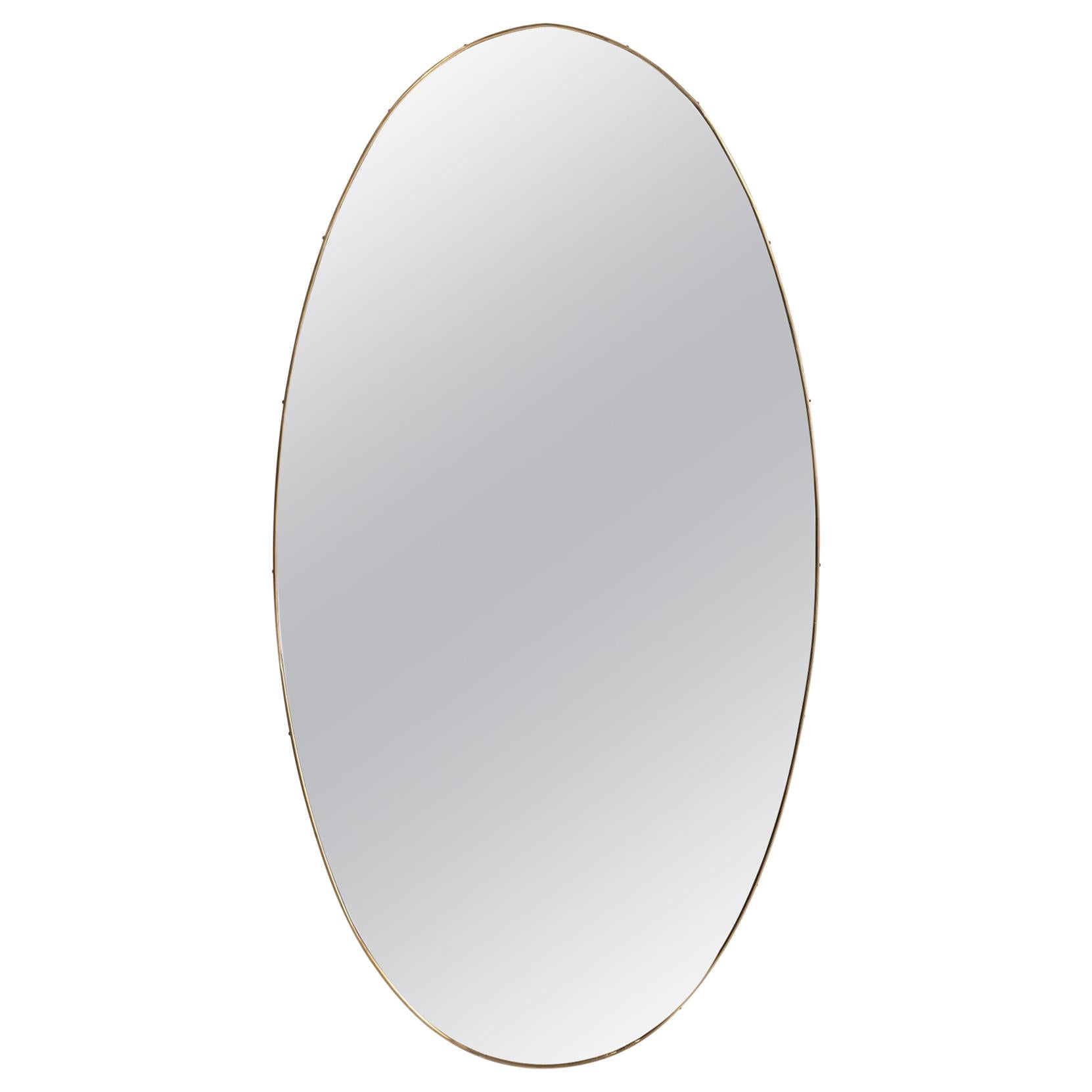 Large Oval Dressing Mirror