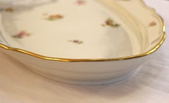 Large Oval Fish Platter by Meissen