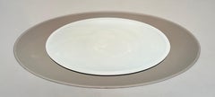Large Oval mirror by Fontana Arte. Circa 1970