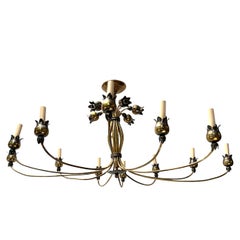 Large Oval Tulip Chandelier