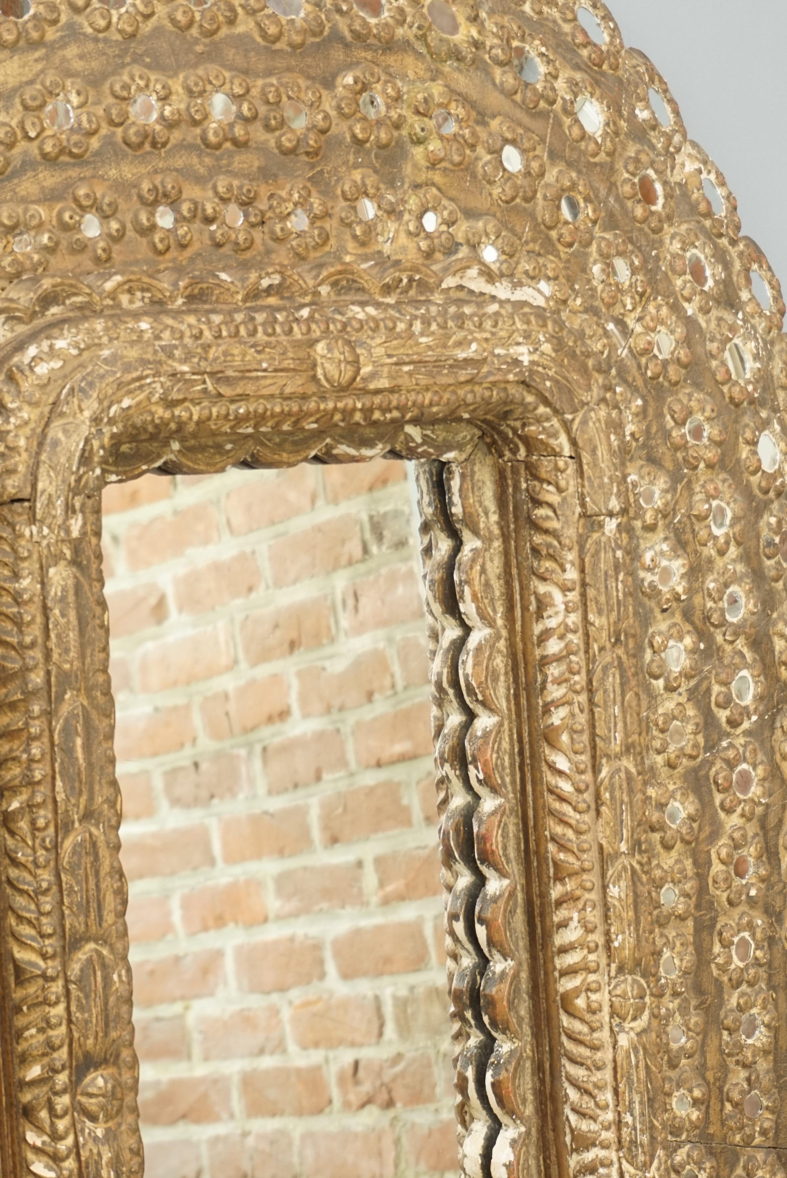Large Ovale Ethnic Style Mirror 1