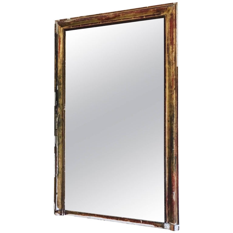 Large over Mantle Mirror For Sale at 1stDibs