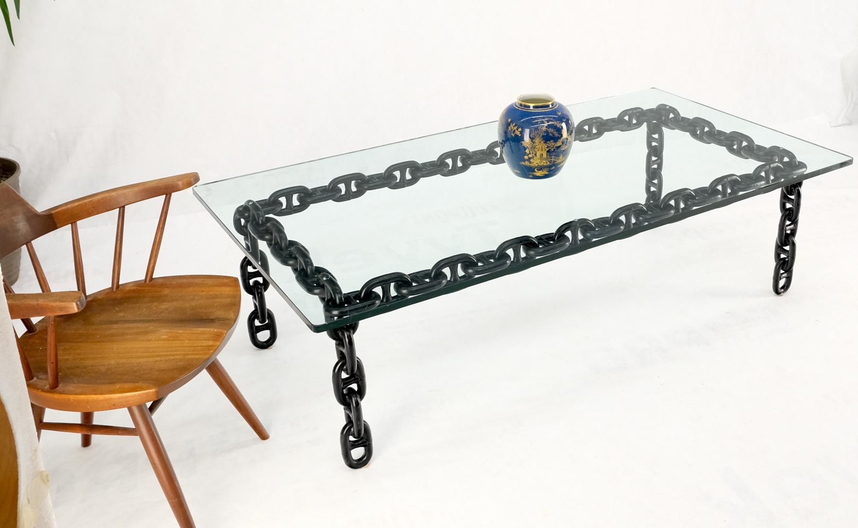 chain coffee table